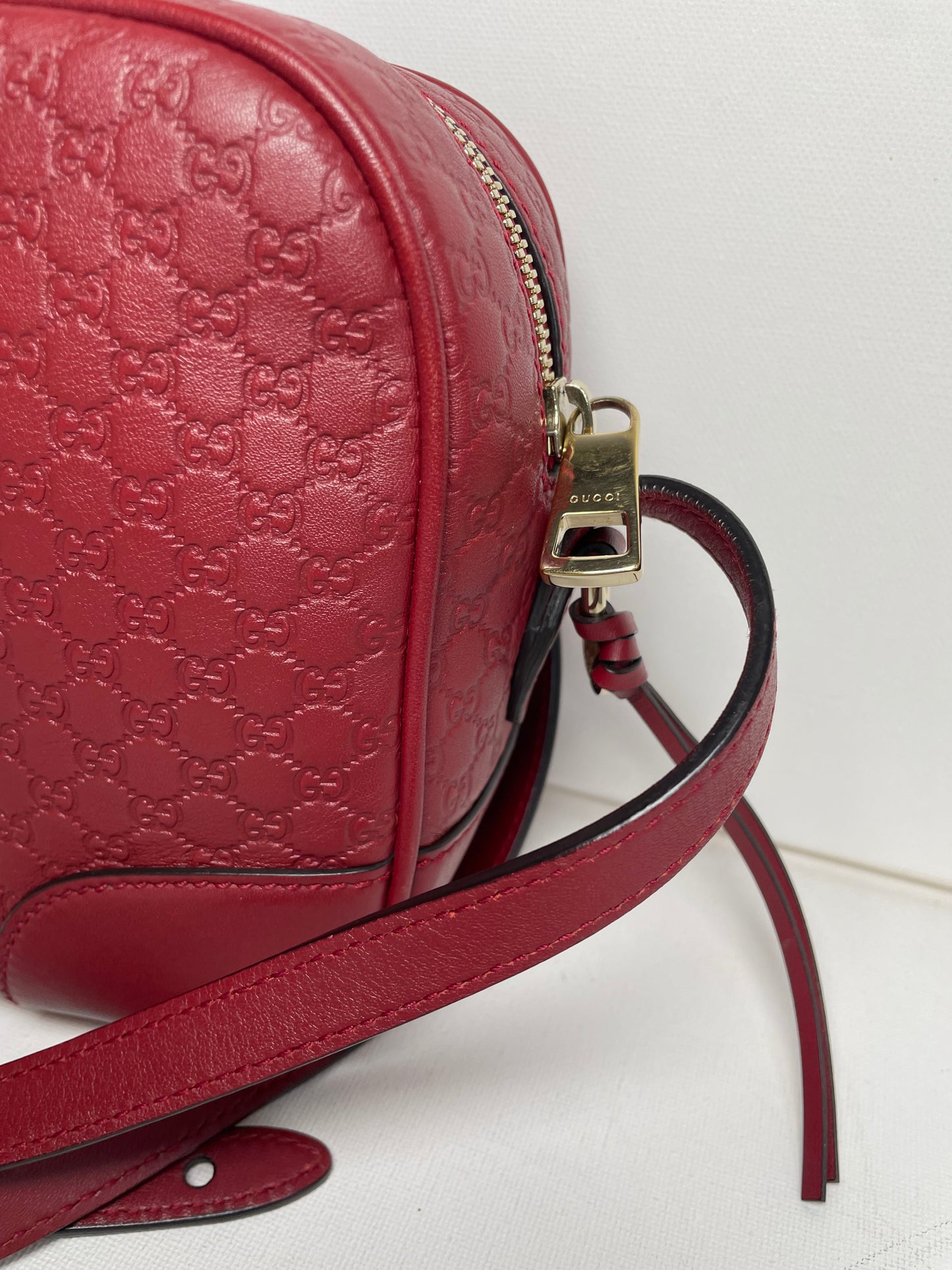 Preloved Gucci Microguccissima Bree Crossbody Bag