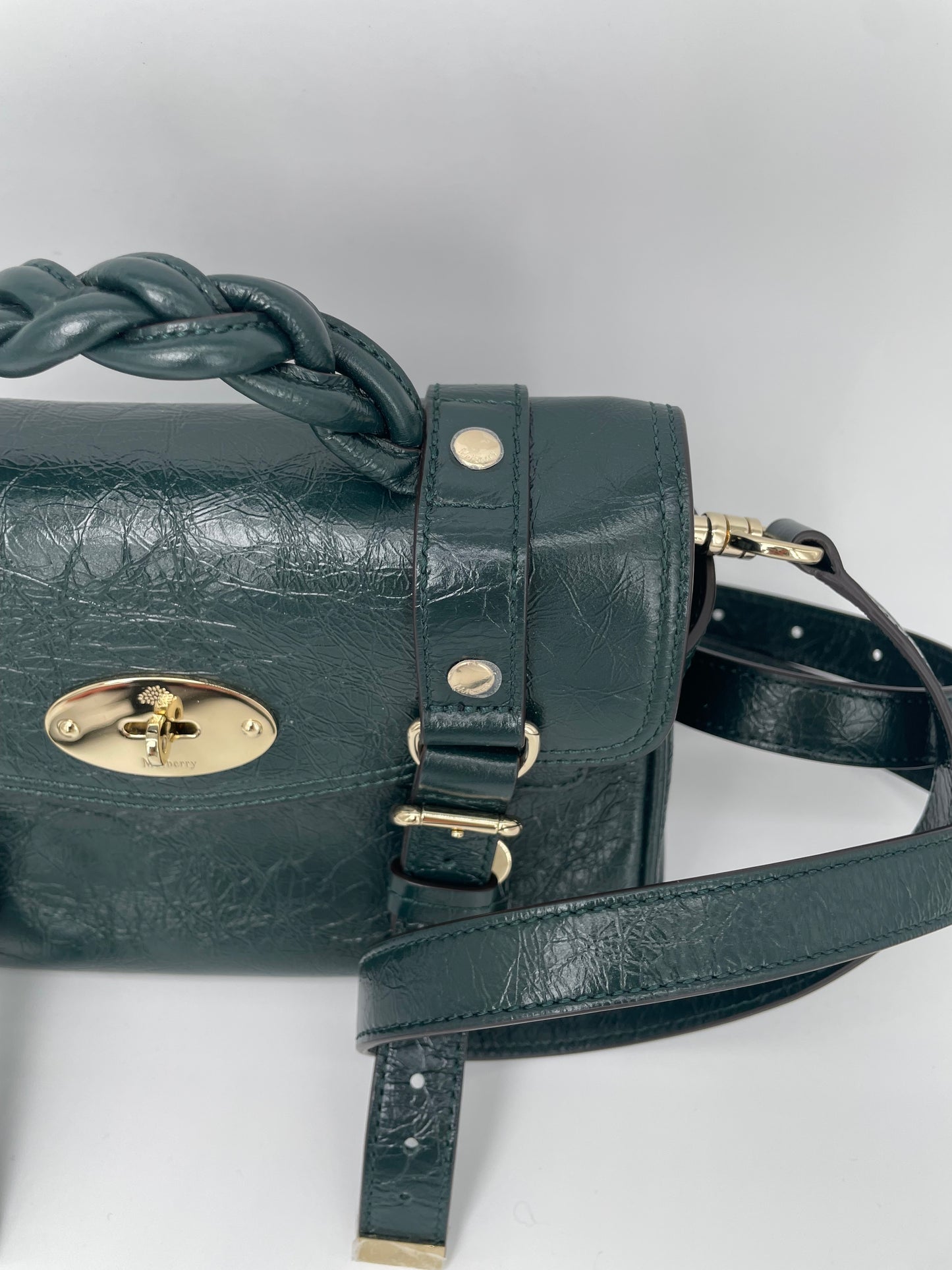 Preloved Mulberry Alexa Satchel Bag, Mini