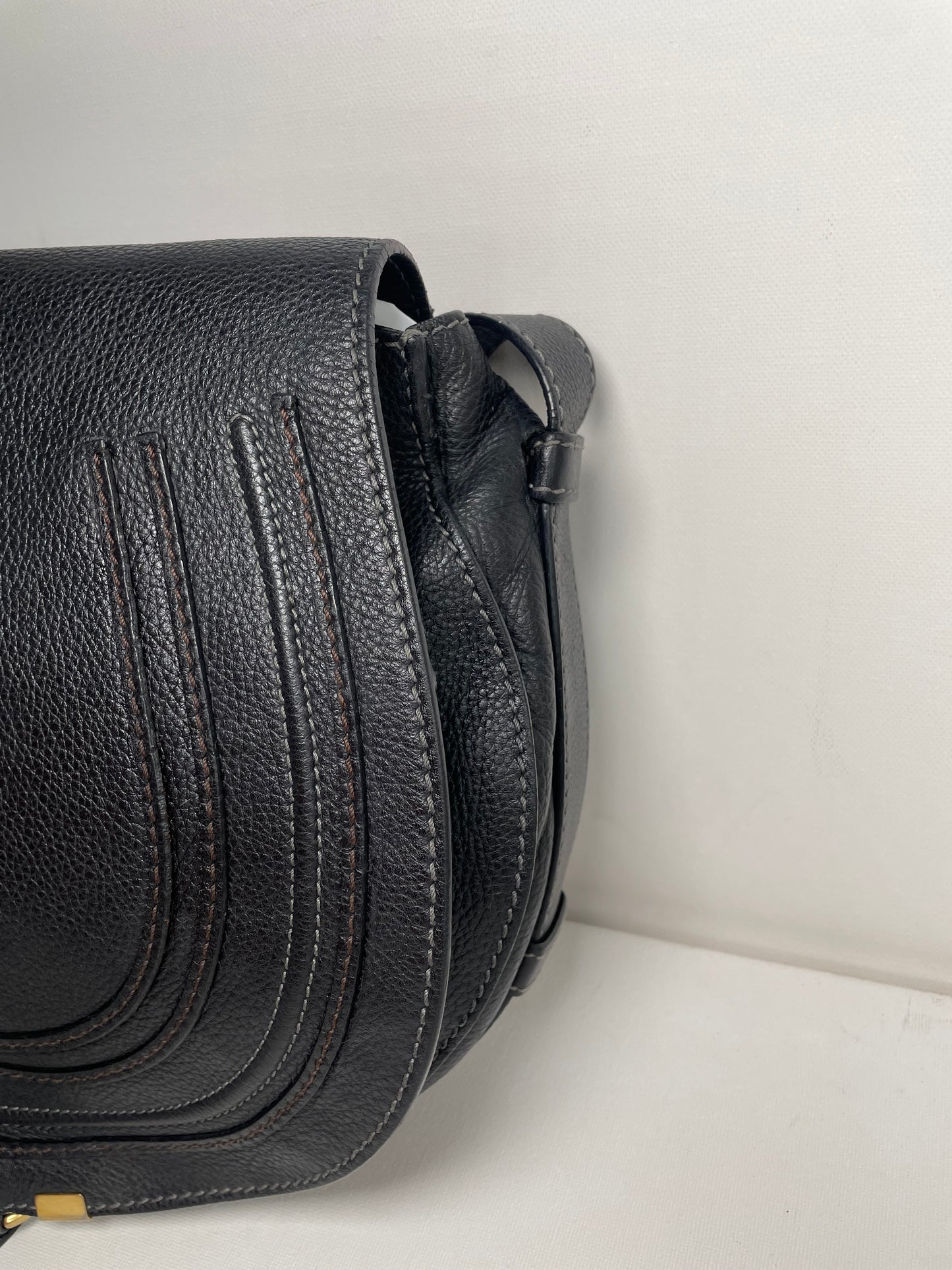 Preloved Chloe Marcie Satchel Crossbody Bag, Medium