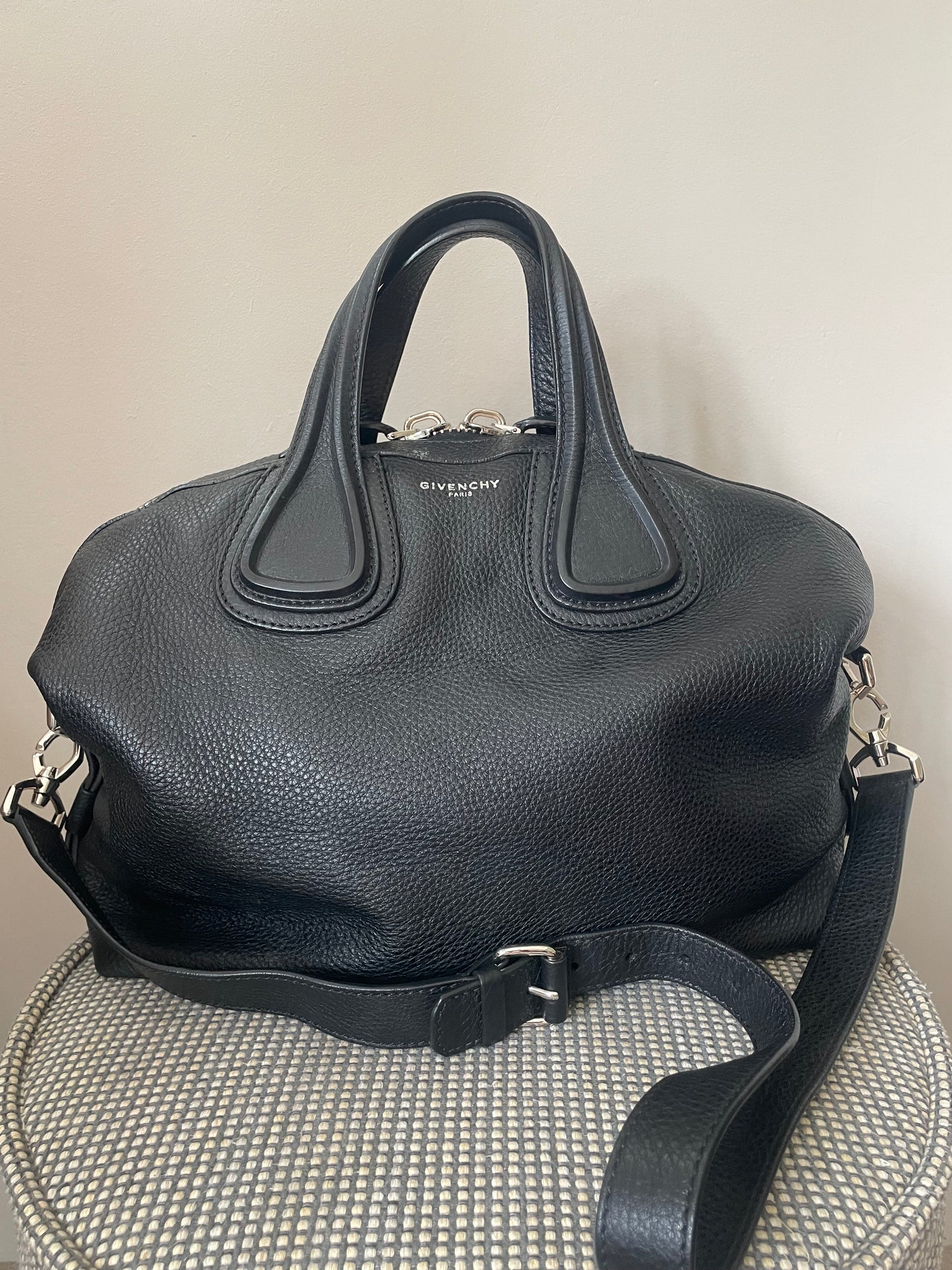 Preloved Givenchy Nightingale Tote Bag, Medium