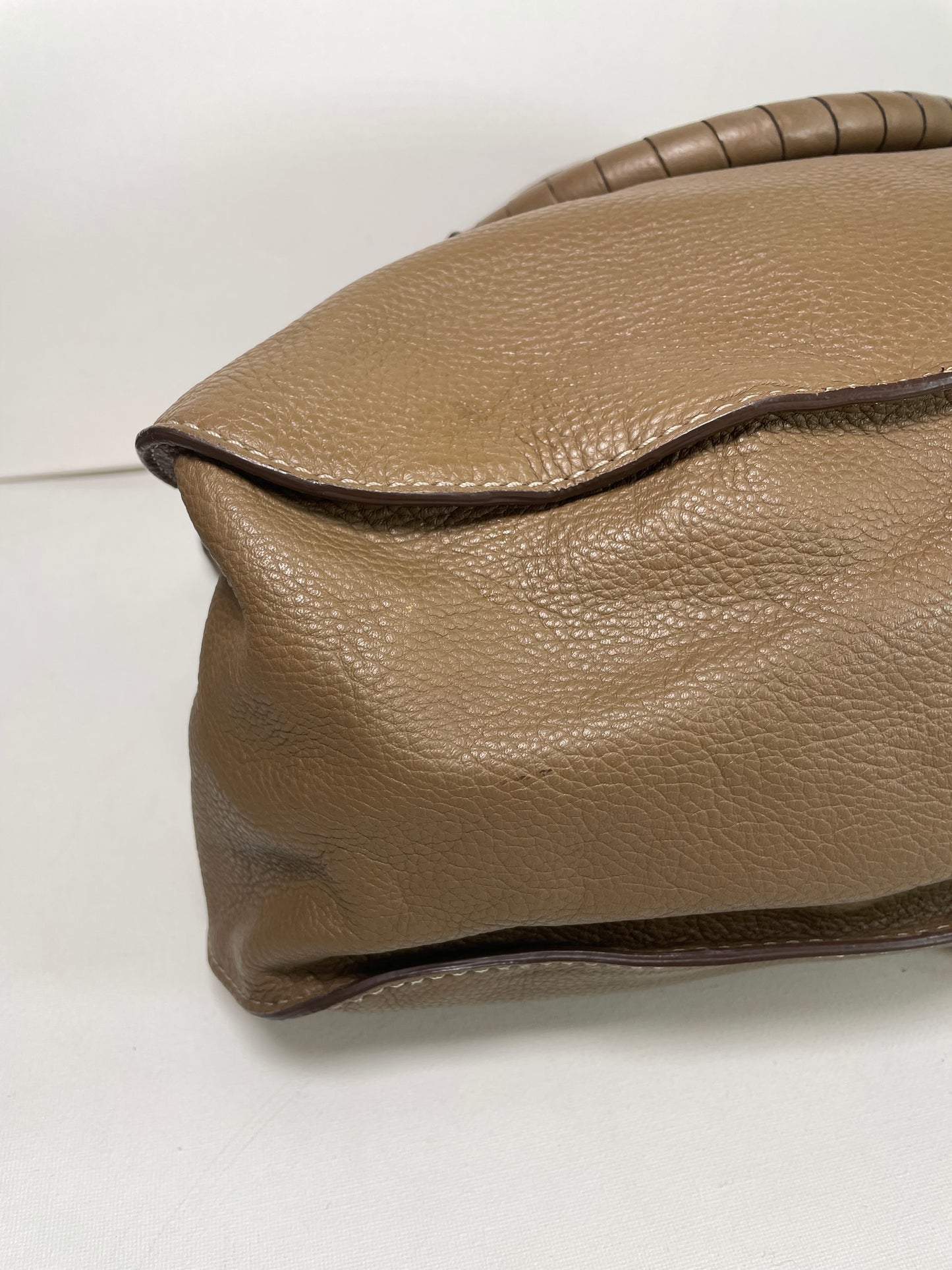 Preloved Chloe Marcie Satchel Shoulder Bag, Large