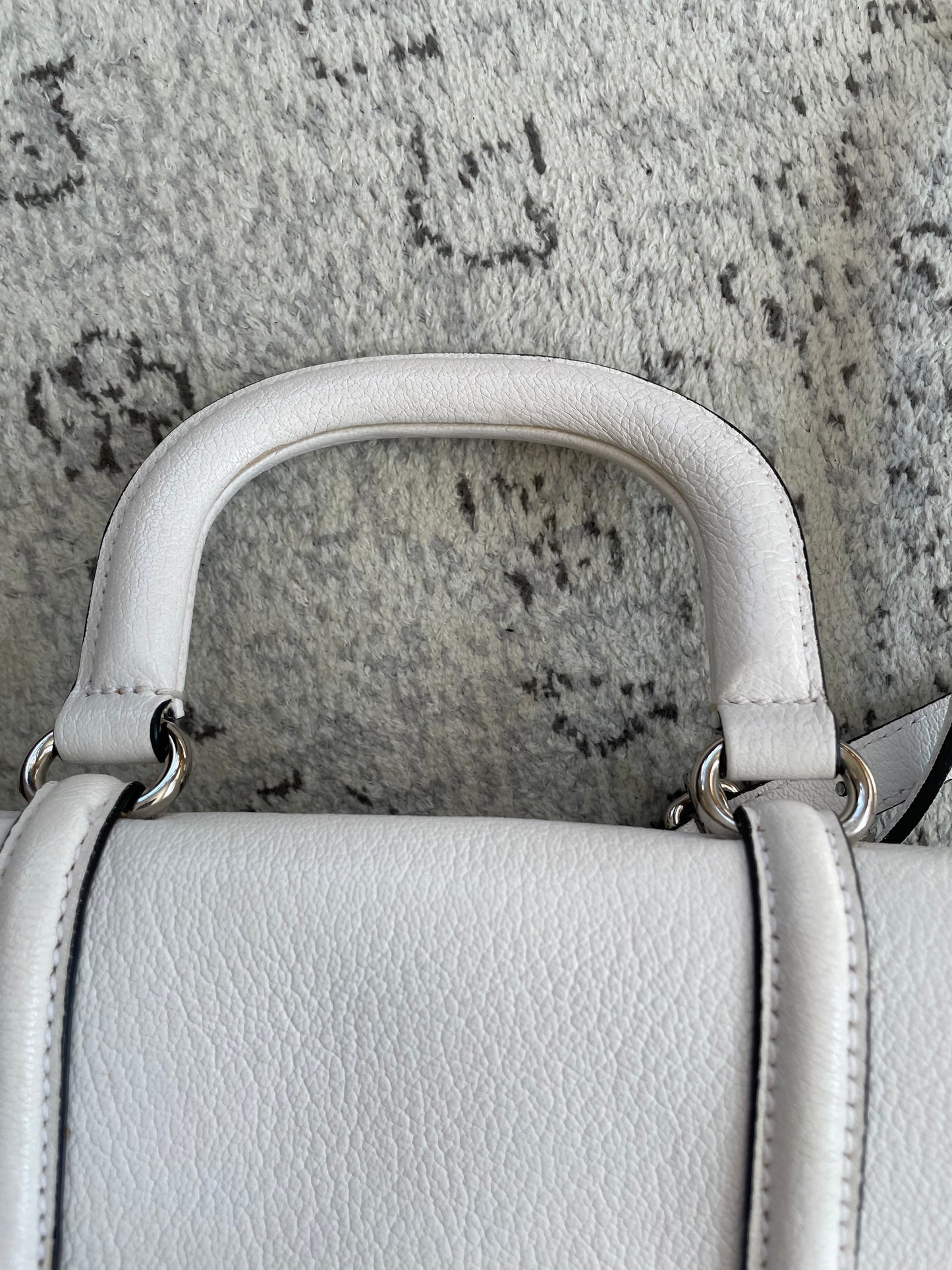Preloved Miu Miu Double Turn Lock Satchel bag