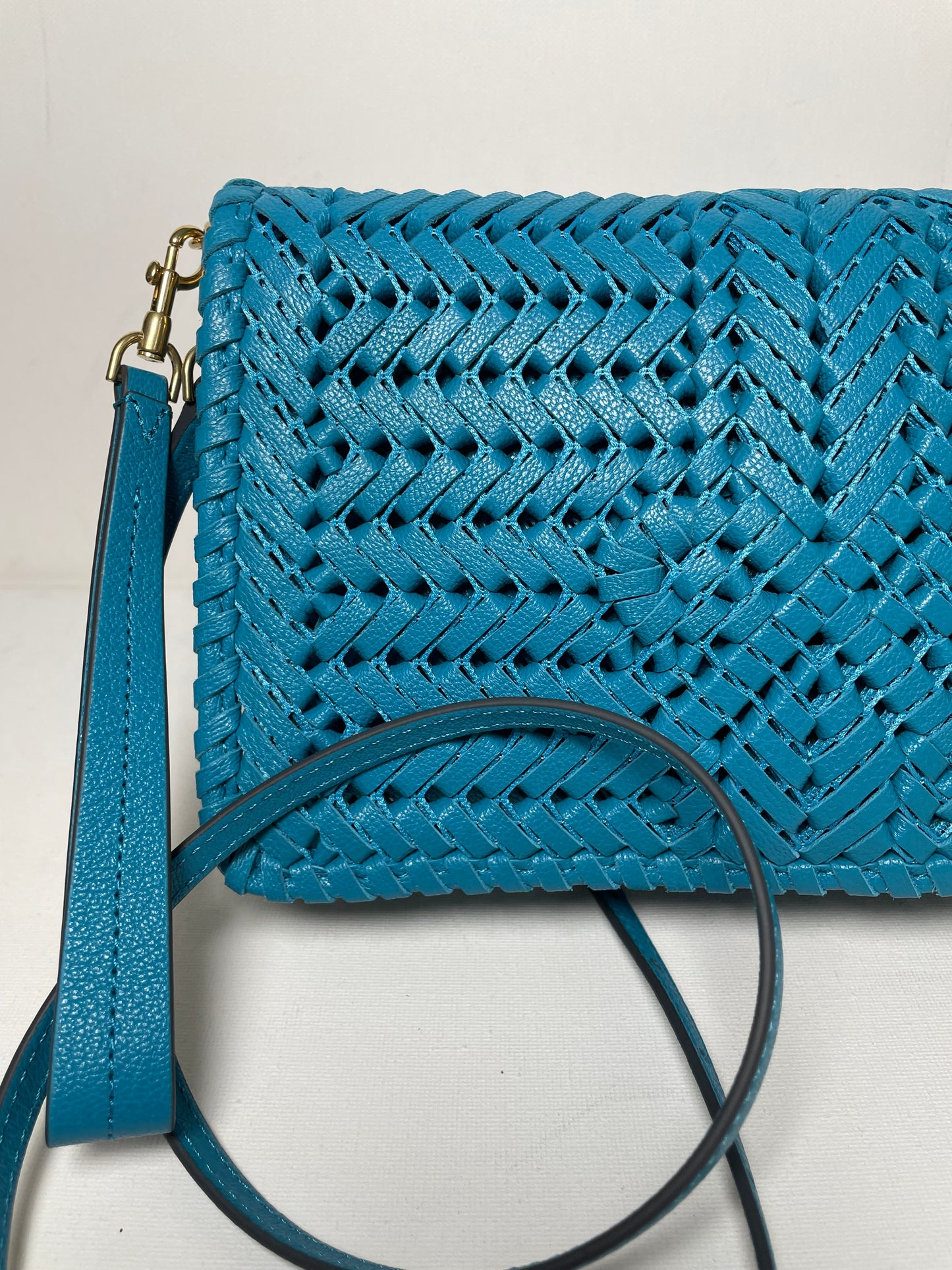 Preloved Anya Hindmarch Neeson Woven Crossbody Bag