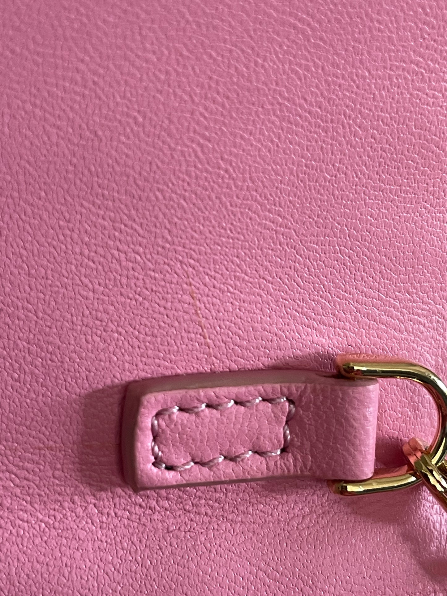Preloved Fendi FF Embossed Continental Chain Wallet