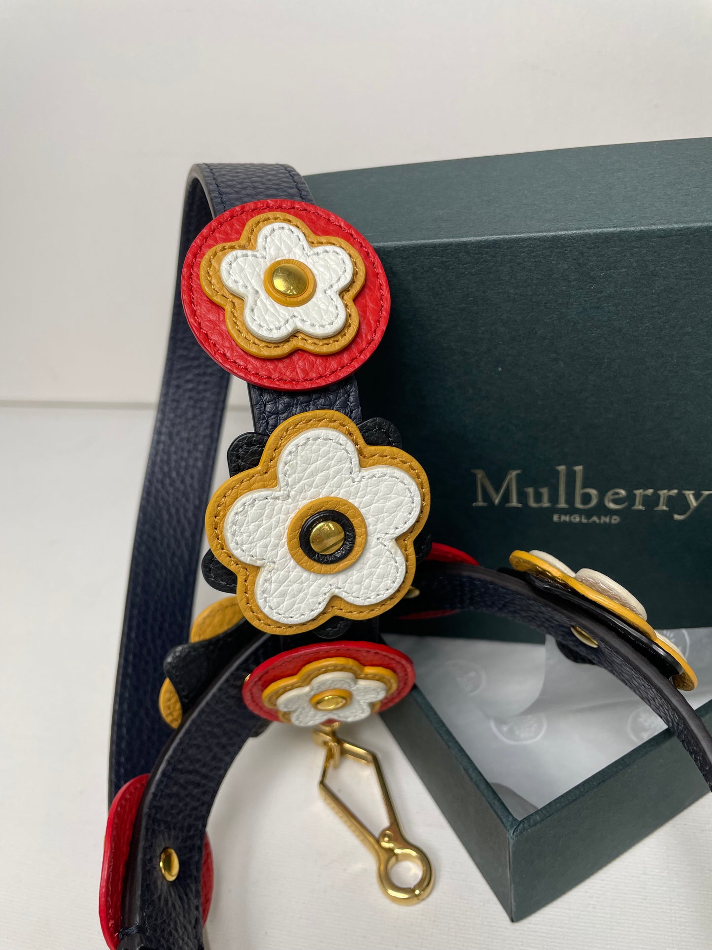 Preloved Mulberry Geometric Handbag Strap