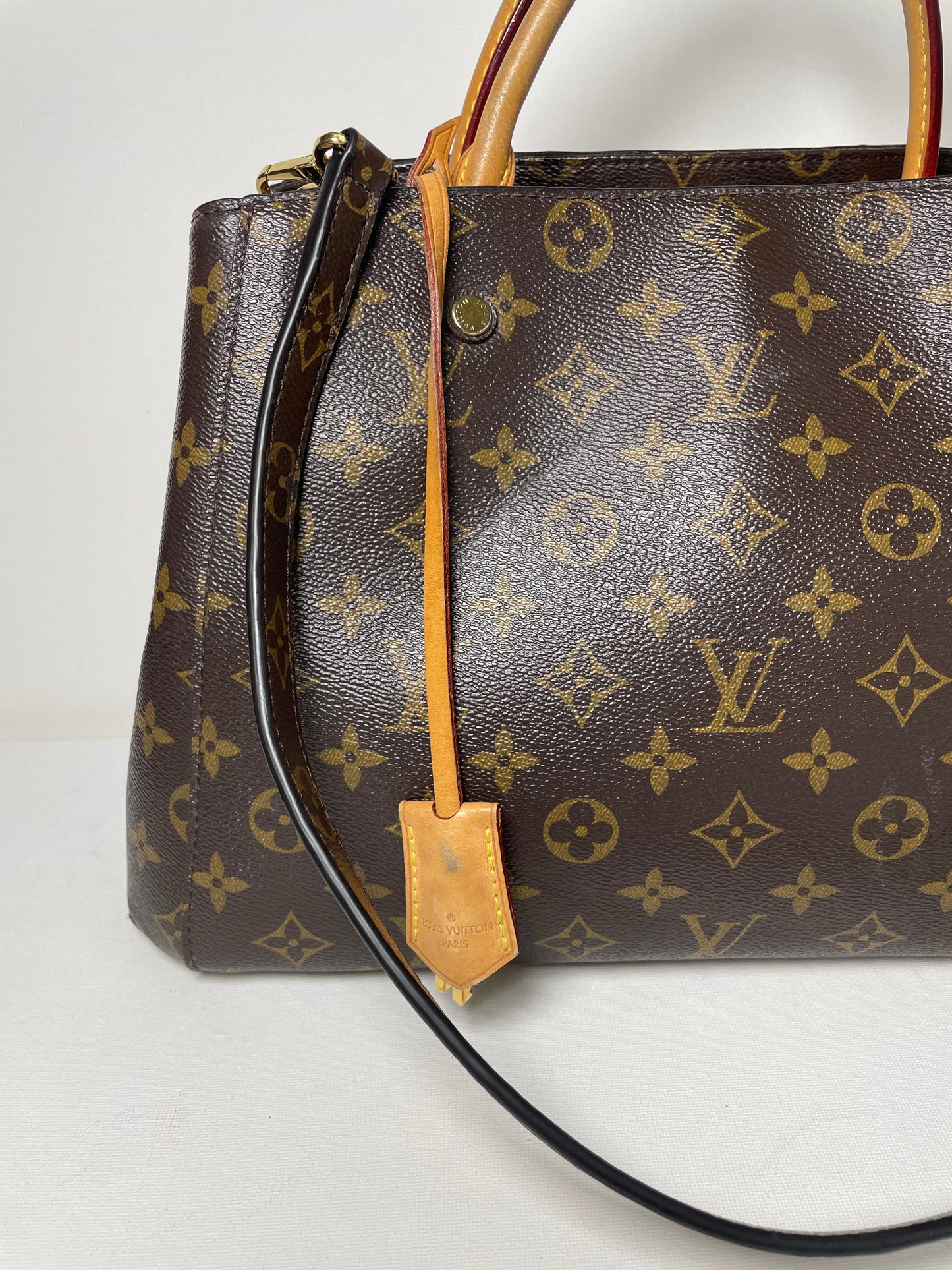 Preloved Louis Vuitton Montaigne Tote Bag, MM