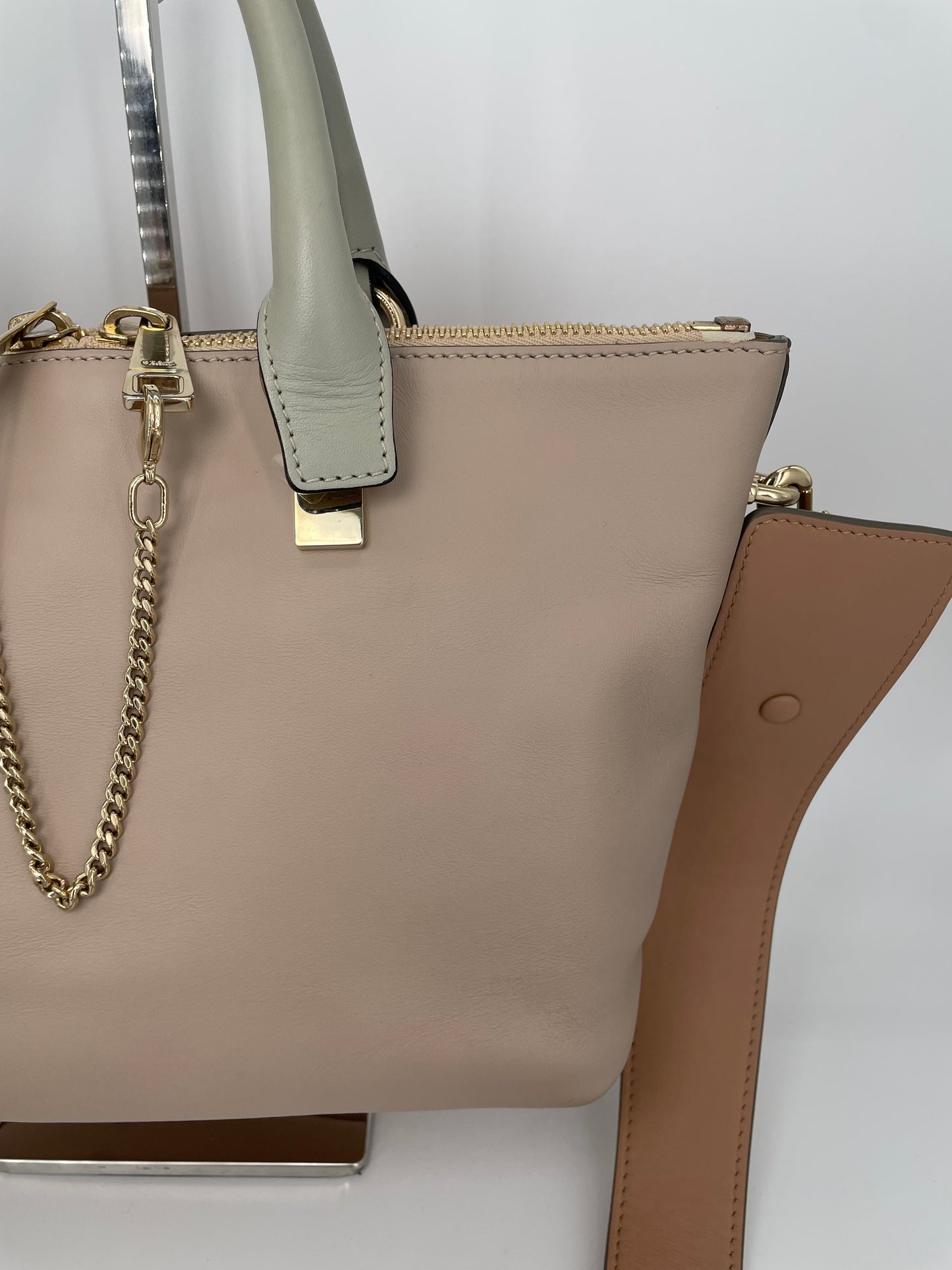 Preloved Chloe Baylee Tote Bag with Shoulder Strap, Small