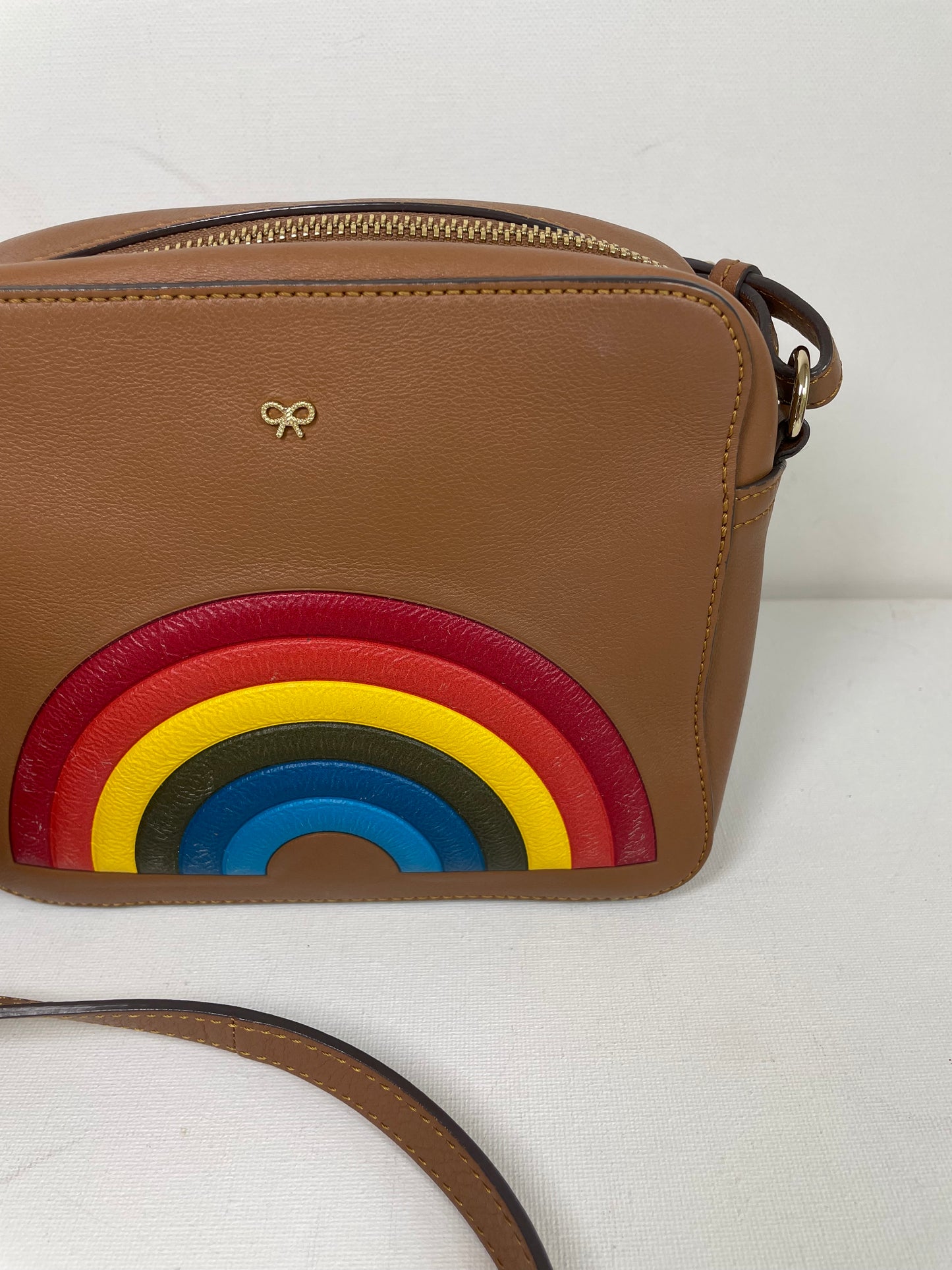 Preloved Anya Hindmarch Rainbow Crossbody Bag