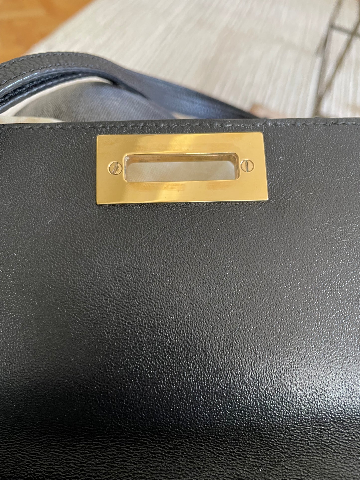 Preloved Salvatore Ferragamo Calfskin Abbey Crossbody Bag