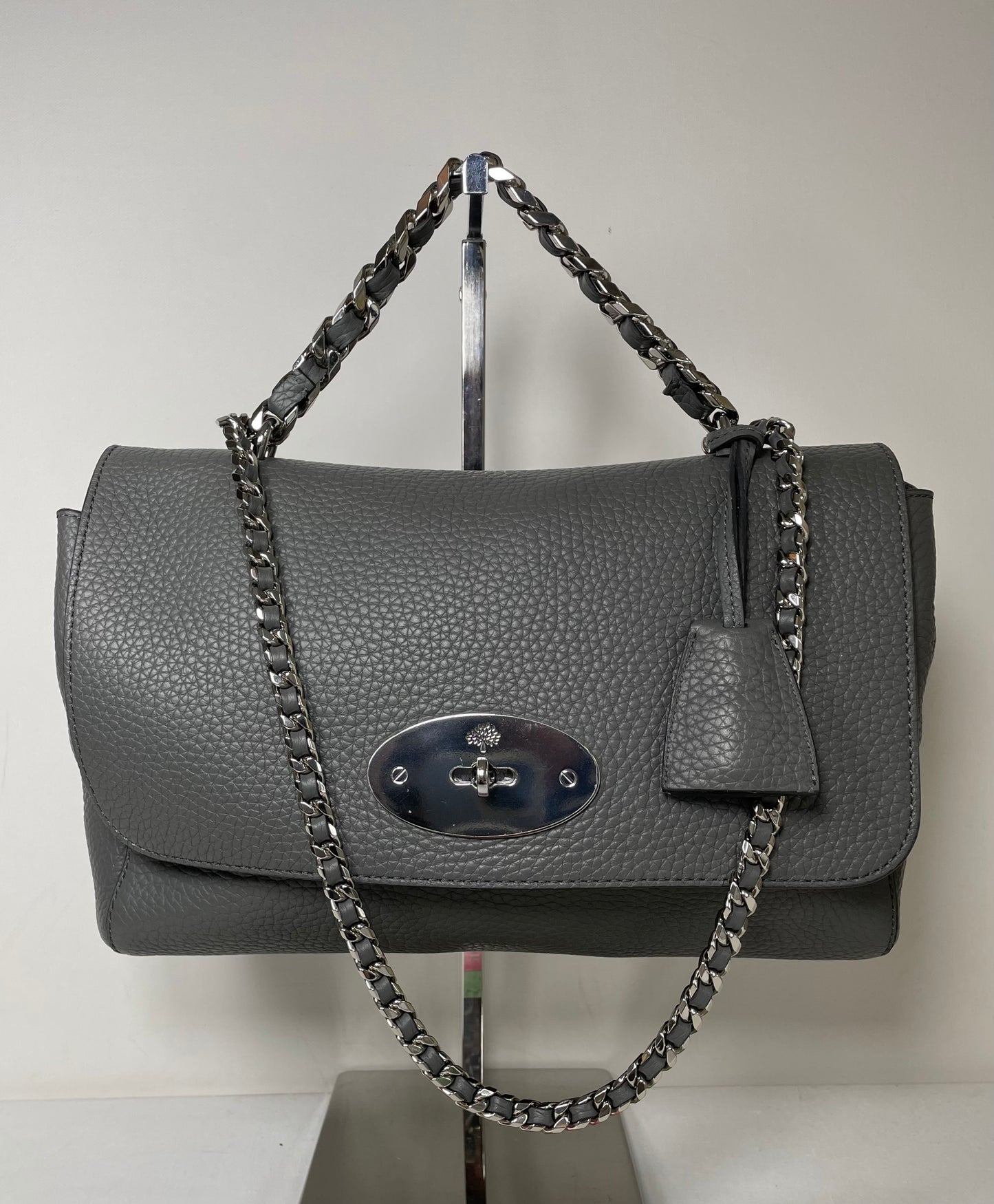 Preloved Mulberry Lily Top Handle Shoulder Bag