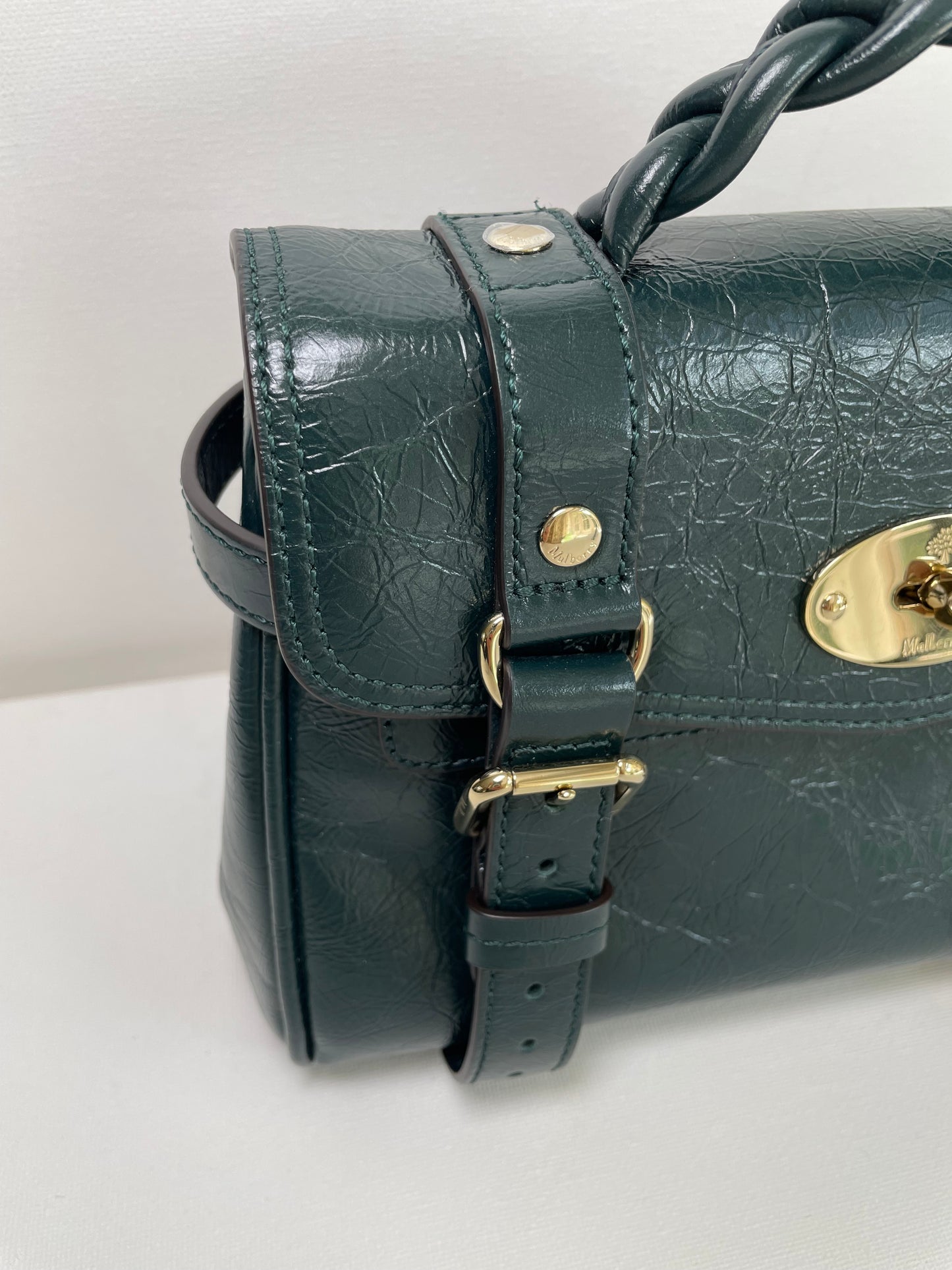 Preloved Mulberry Alexa Satchel Bag, Mini