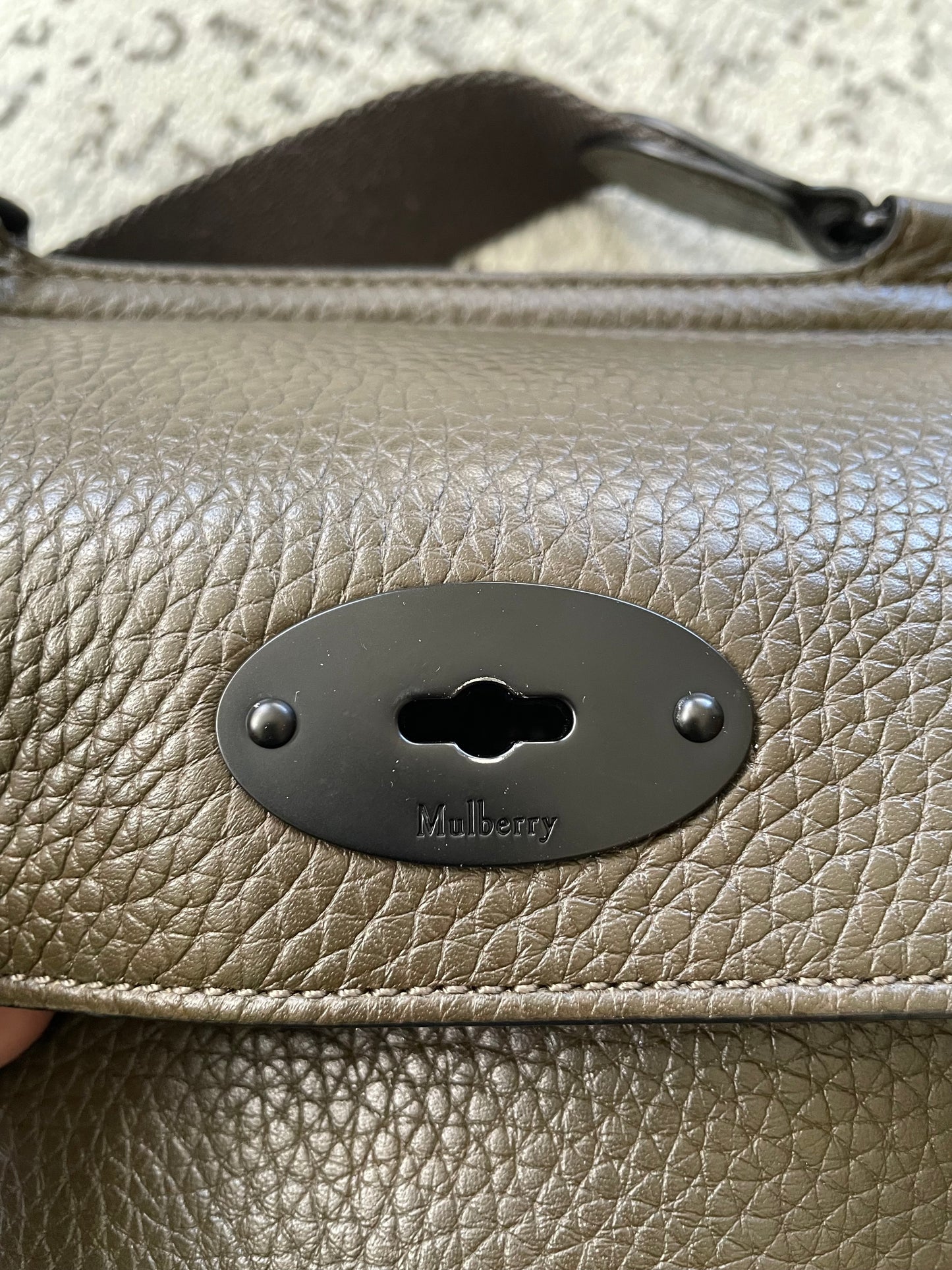 Preloved Anthony Messenger Crossbody Bag, Small