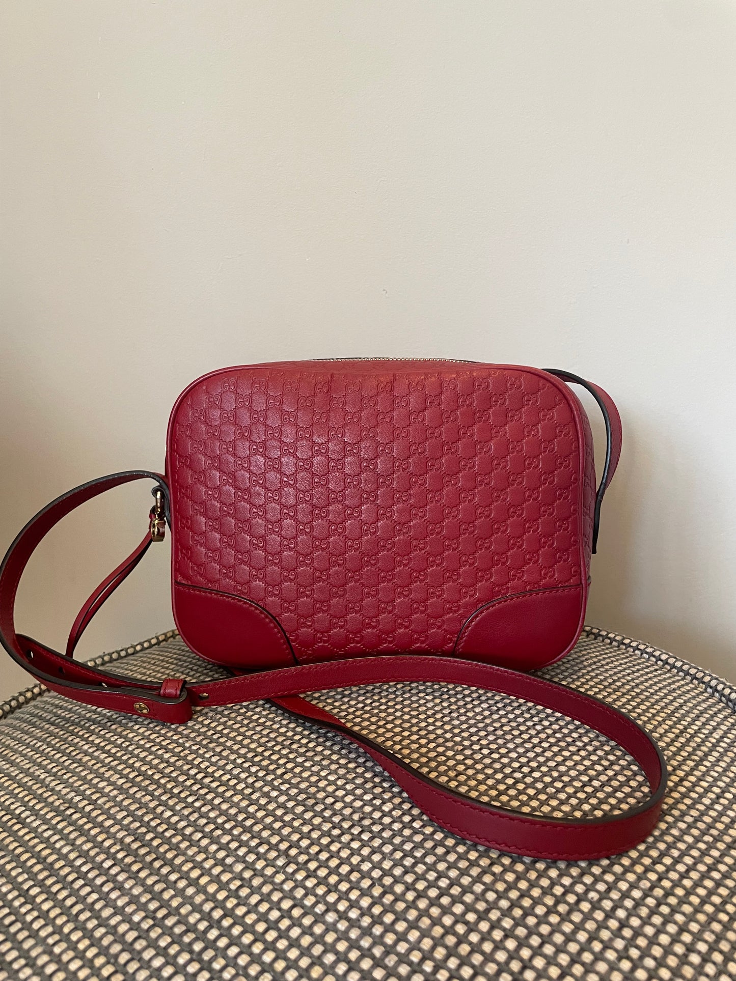 Preloved Gucci Microguccissima Bree Crossbody Bag
