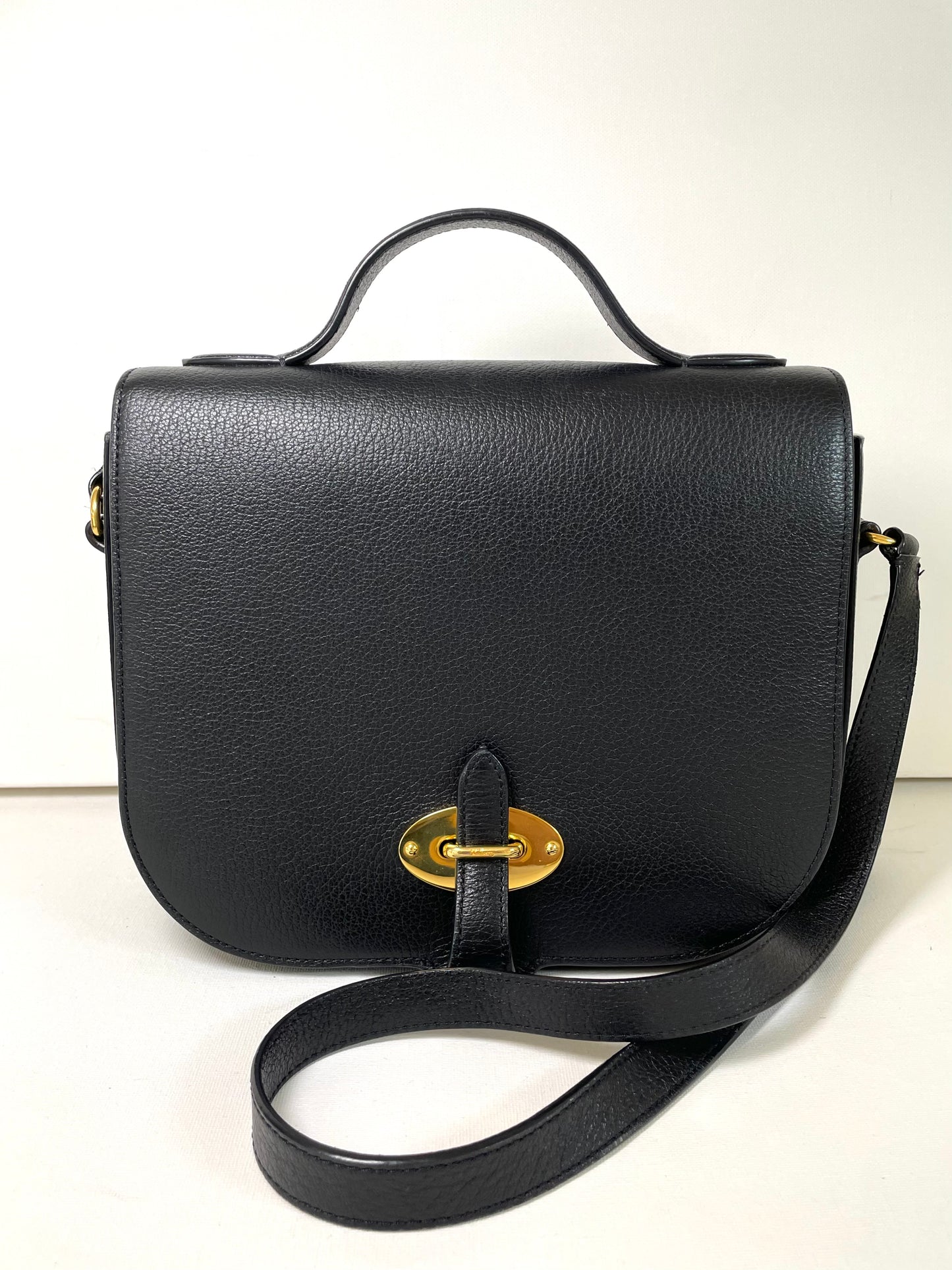 Preloved Mulberry Tenby Satchel Shoulder Bag, Large