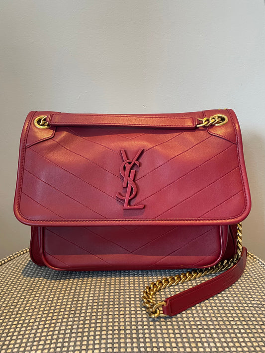 Preloved Saint Laurent Niki Shoulder Bag, Medium