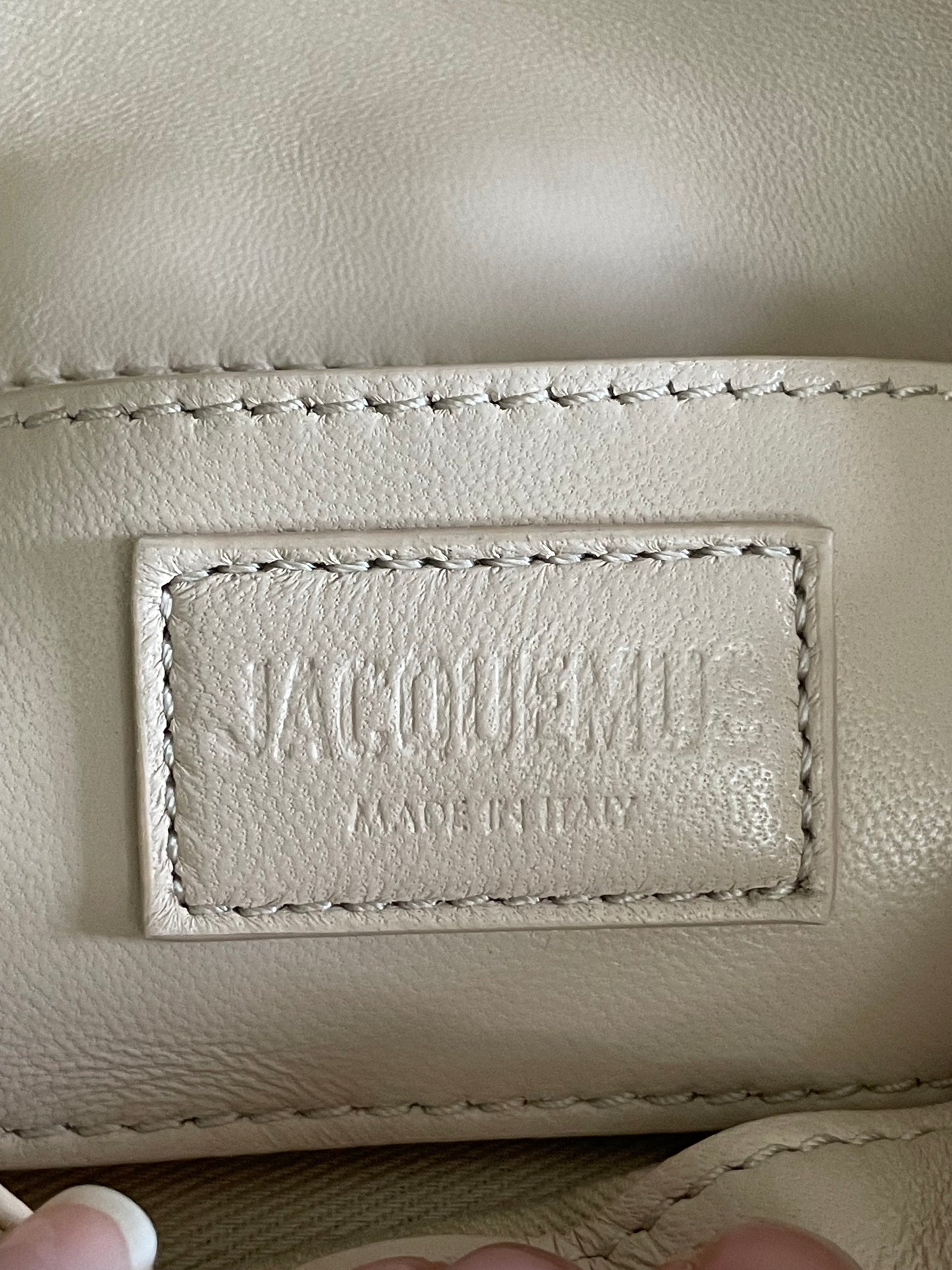 Preloved Jacquemus Puffed Le Petit Bambimou Shoulder bag