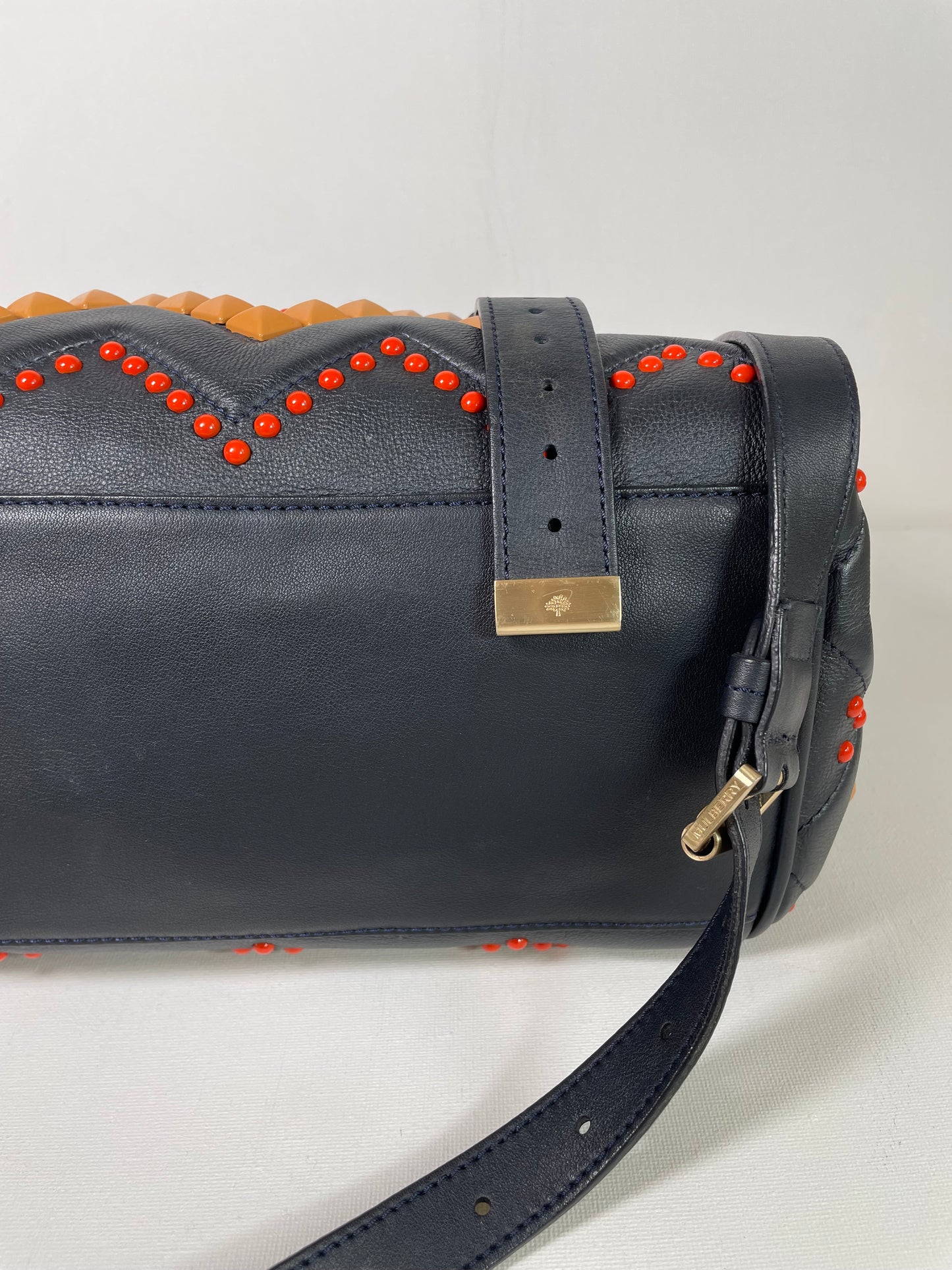 Preloved Mulberry Alexa Limited Edition ZigZag Satchel Bag, Medium