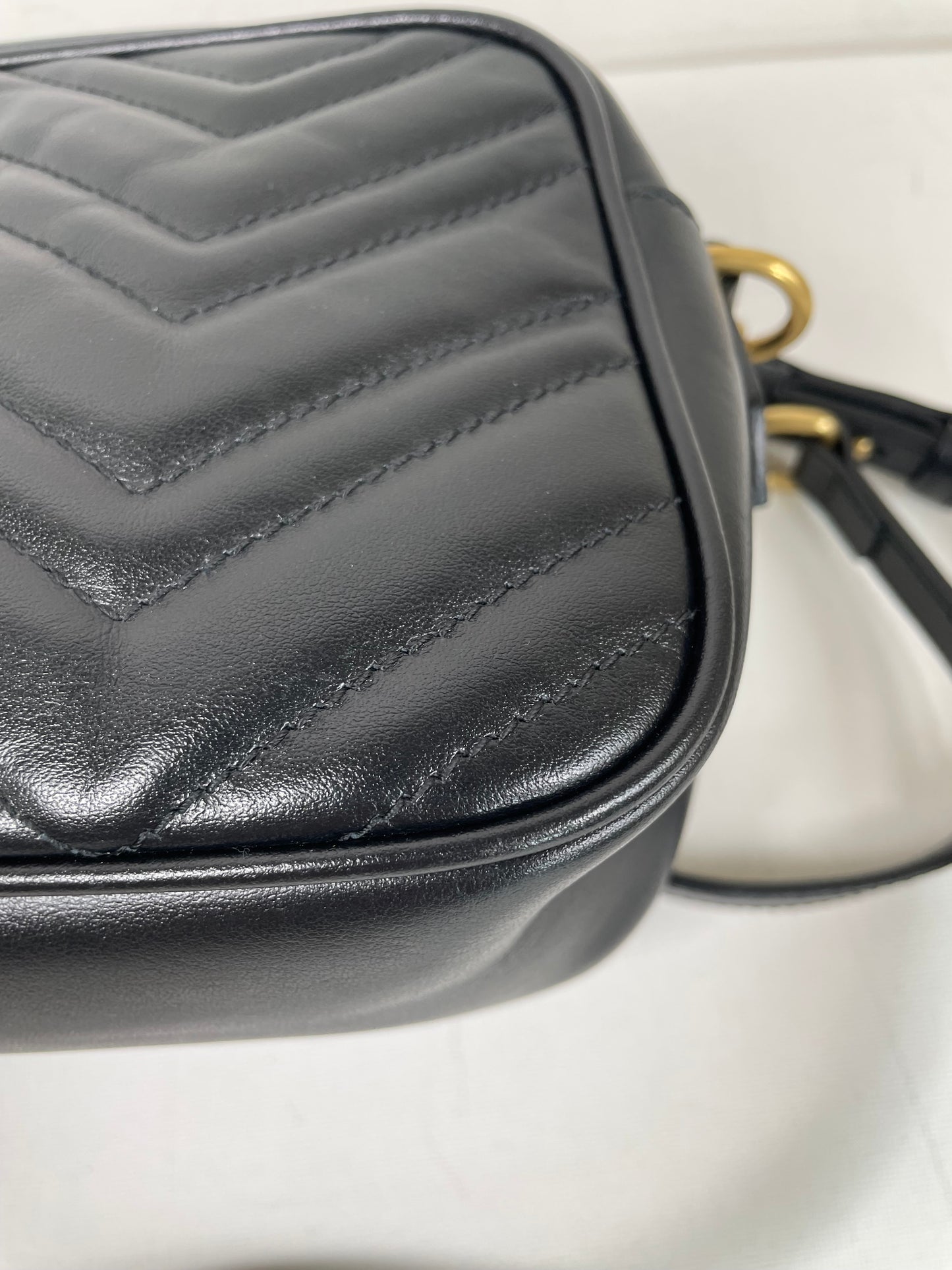 Preloved Gucci Marmont Shoulder Bag, Small