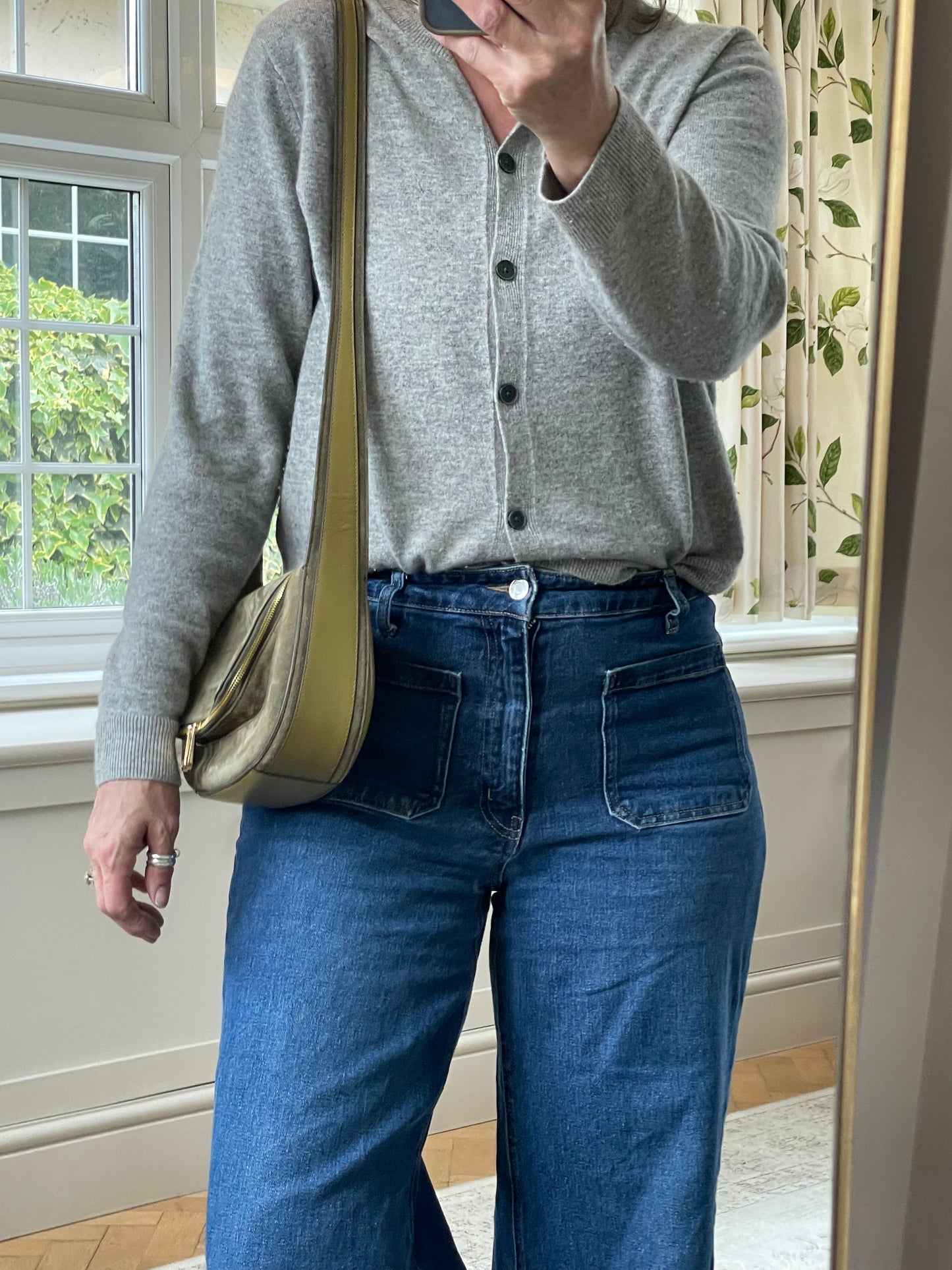 Preloved Anya Hindmarch Soft Vere Shoulder Bag, Small