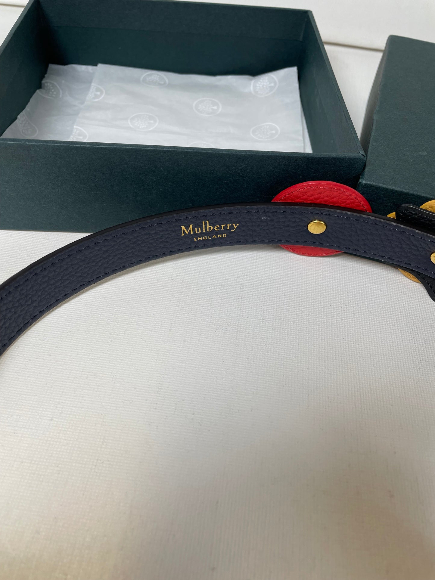 Preloved Mulberry Geometric Handbag Strap