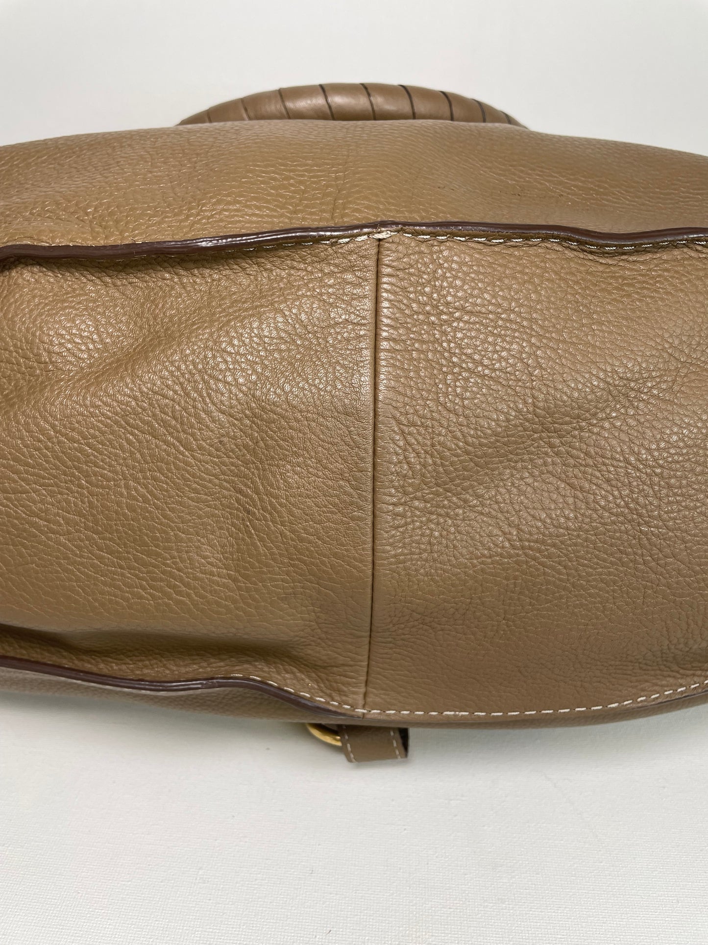 Preloved Chloe Marcie Satchel Shoulder Bag, Large