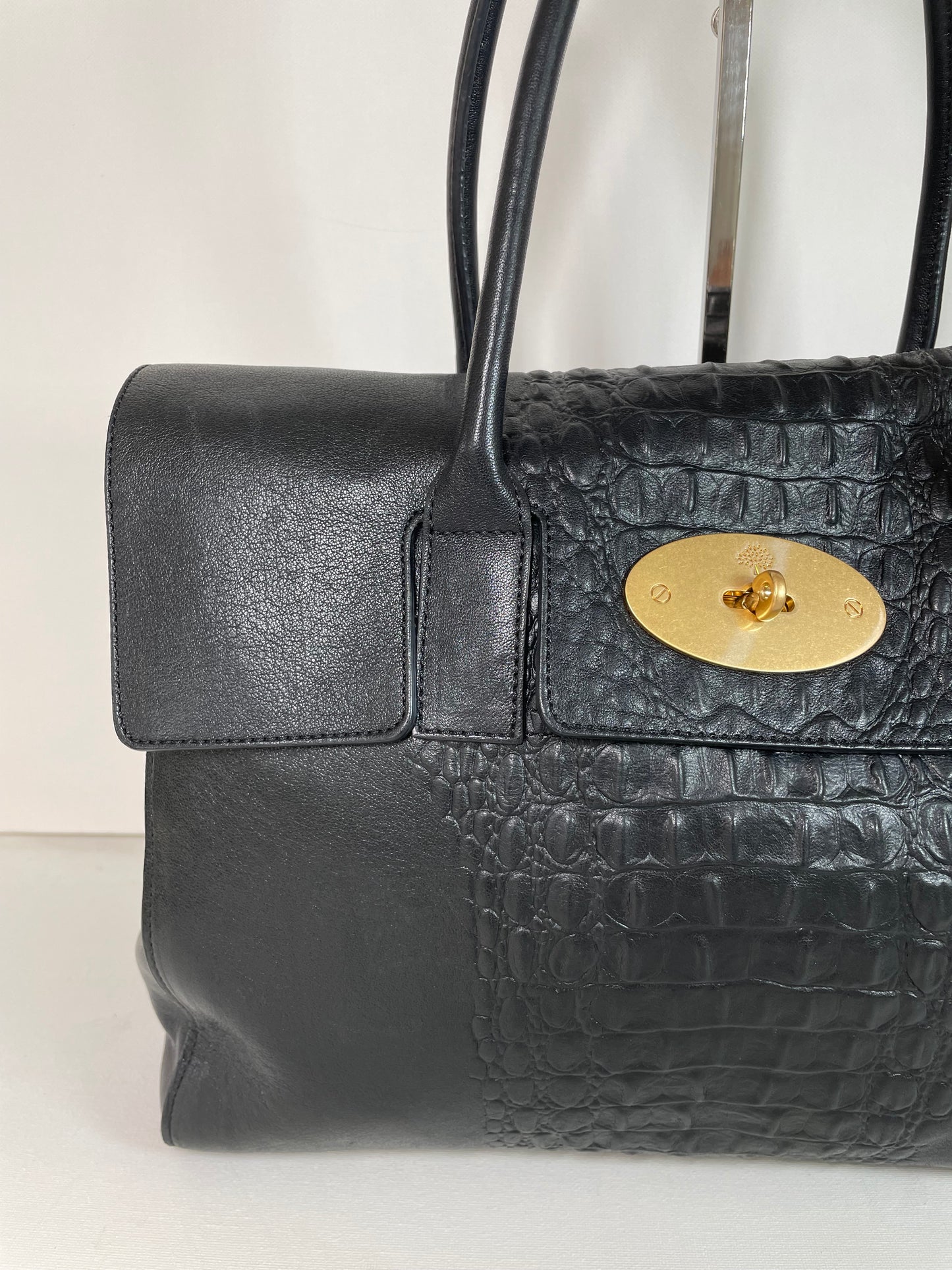 Preloved Mulberry Bayswater Tote Bag, Large