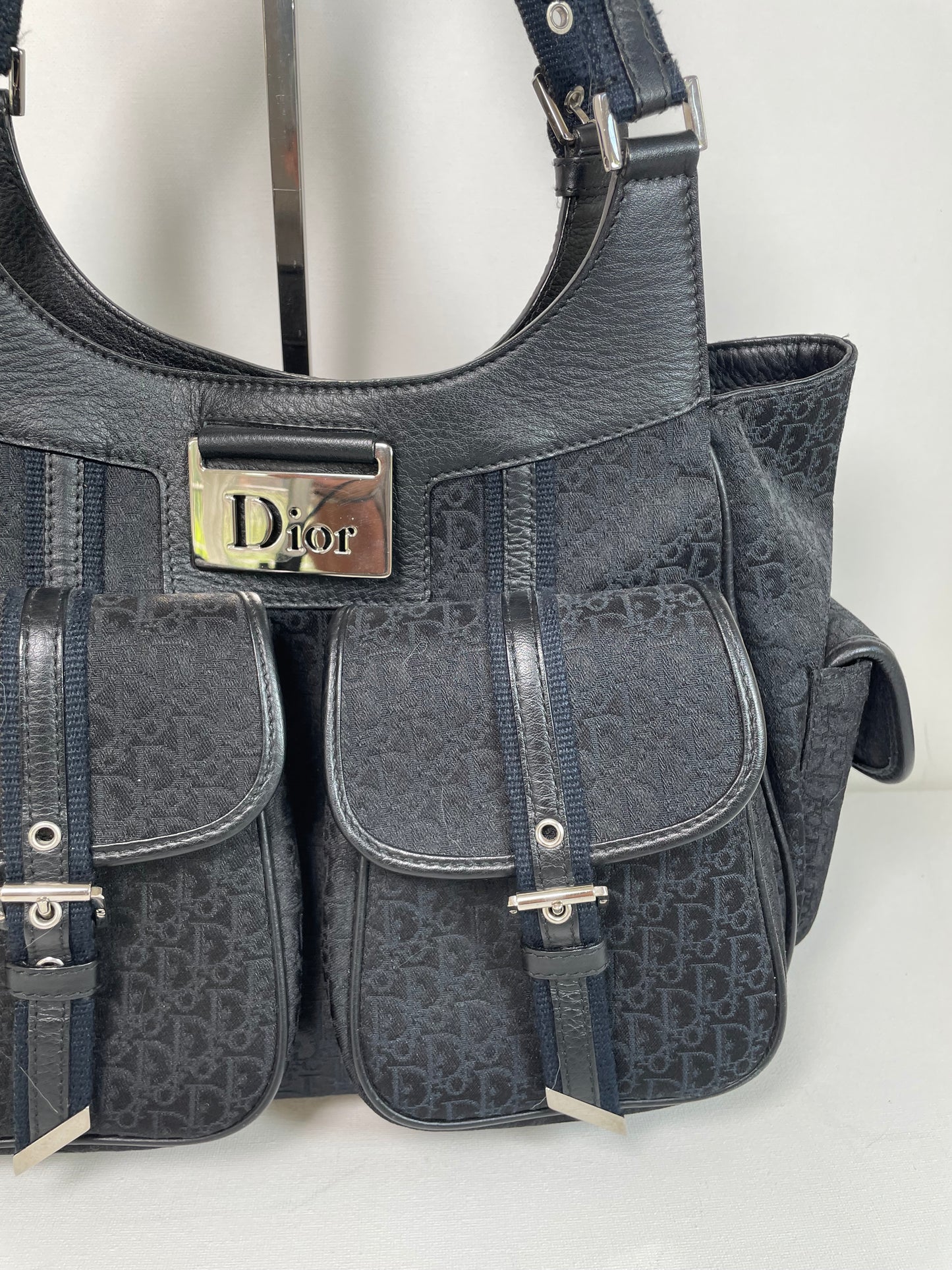 Preloved Vintage Dior Diorissimo Cargo Shoulder Bag