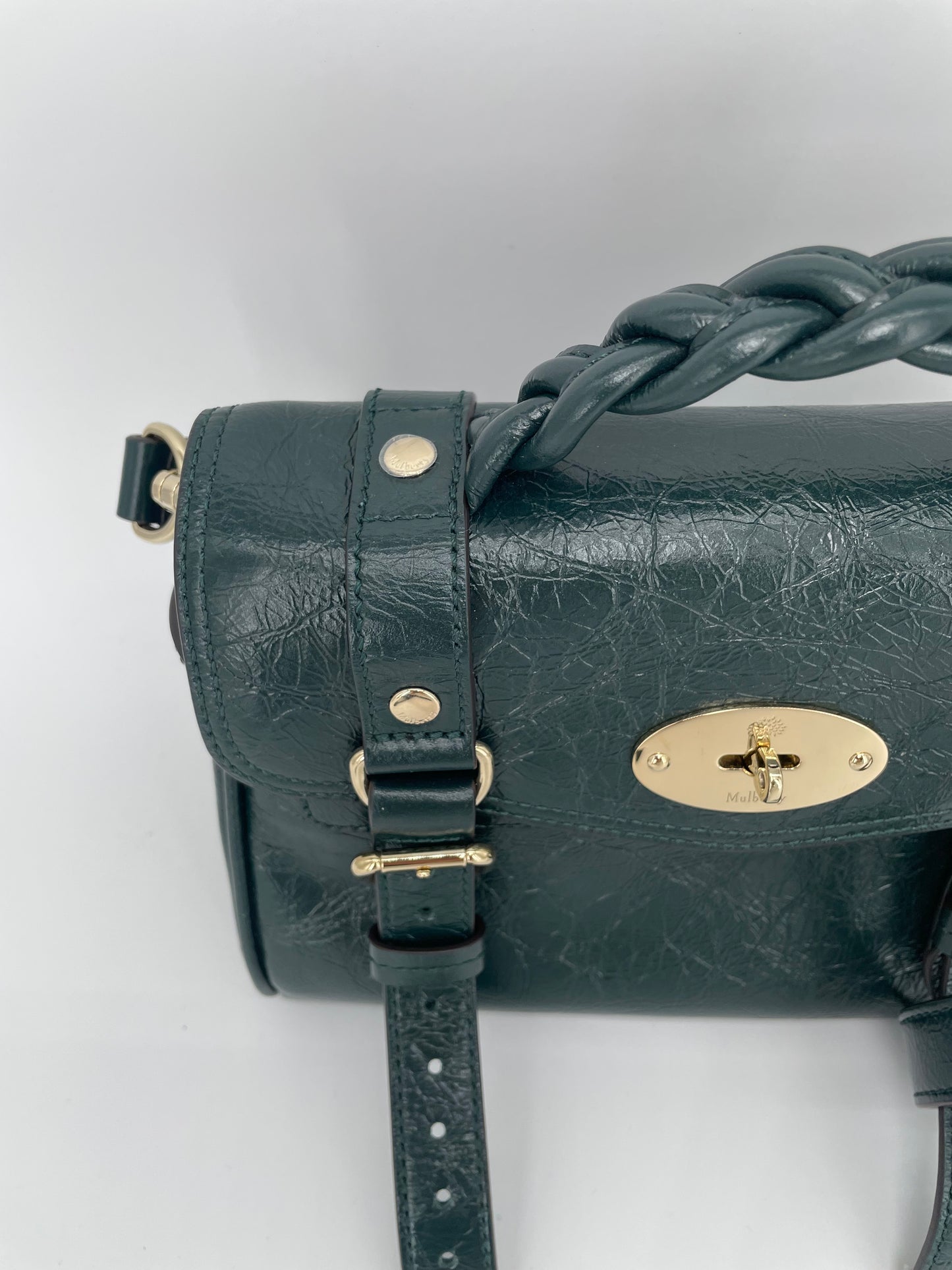 Preloved Mulberry Alexa Satchel Bag, Mini