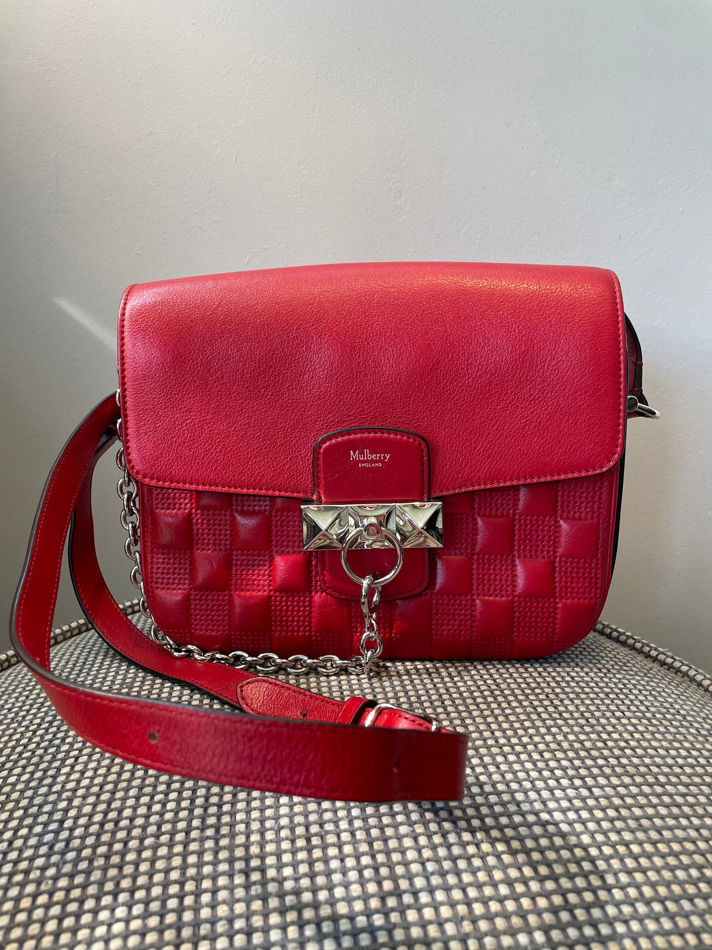 Preloved Mulberry Keeley Satchel Shoulder Bag