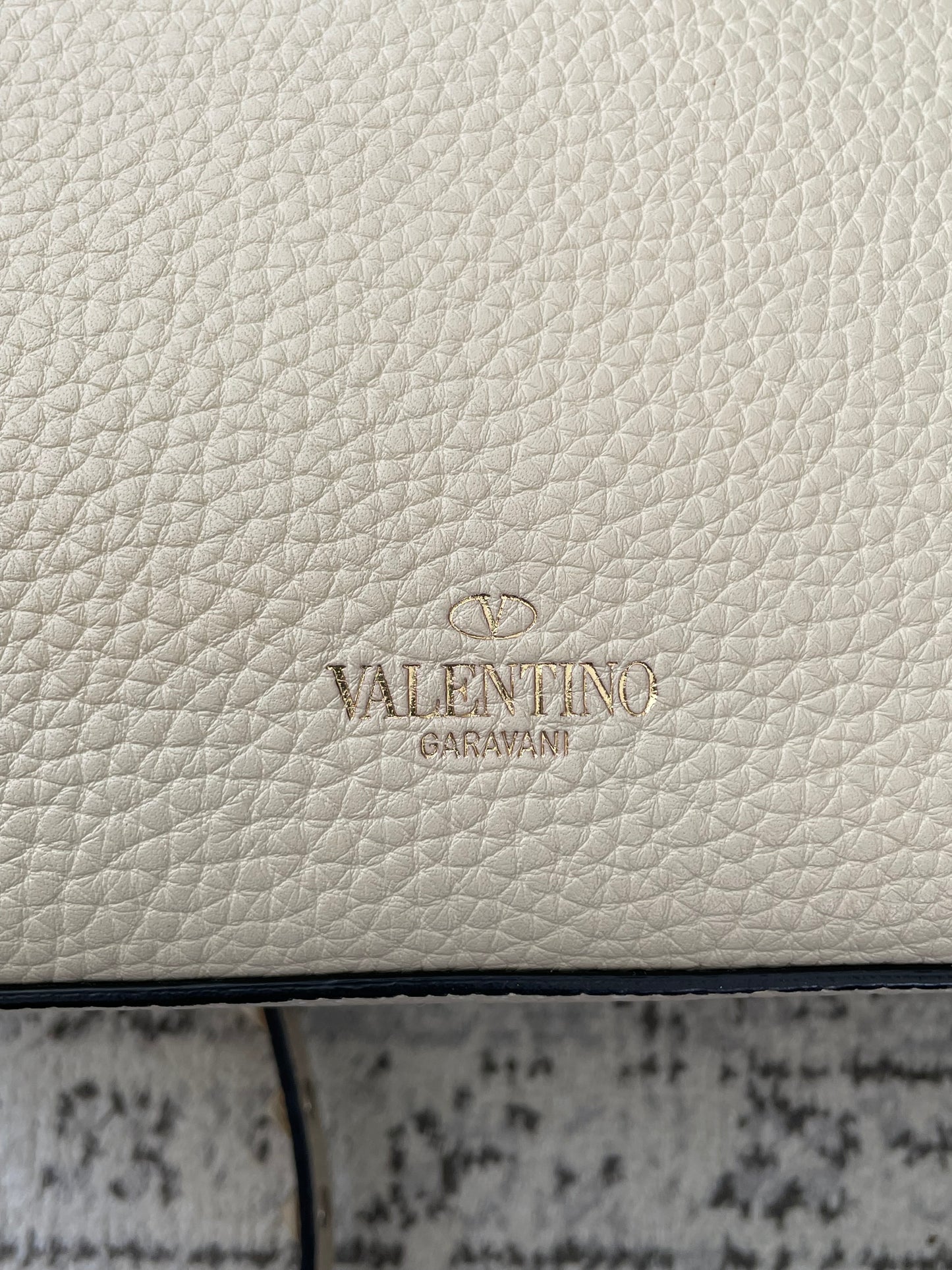 Preloved Valentino Garavani Rockstud Soft Shoulder Bag, Medium