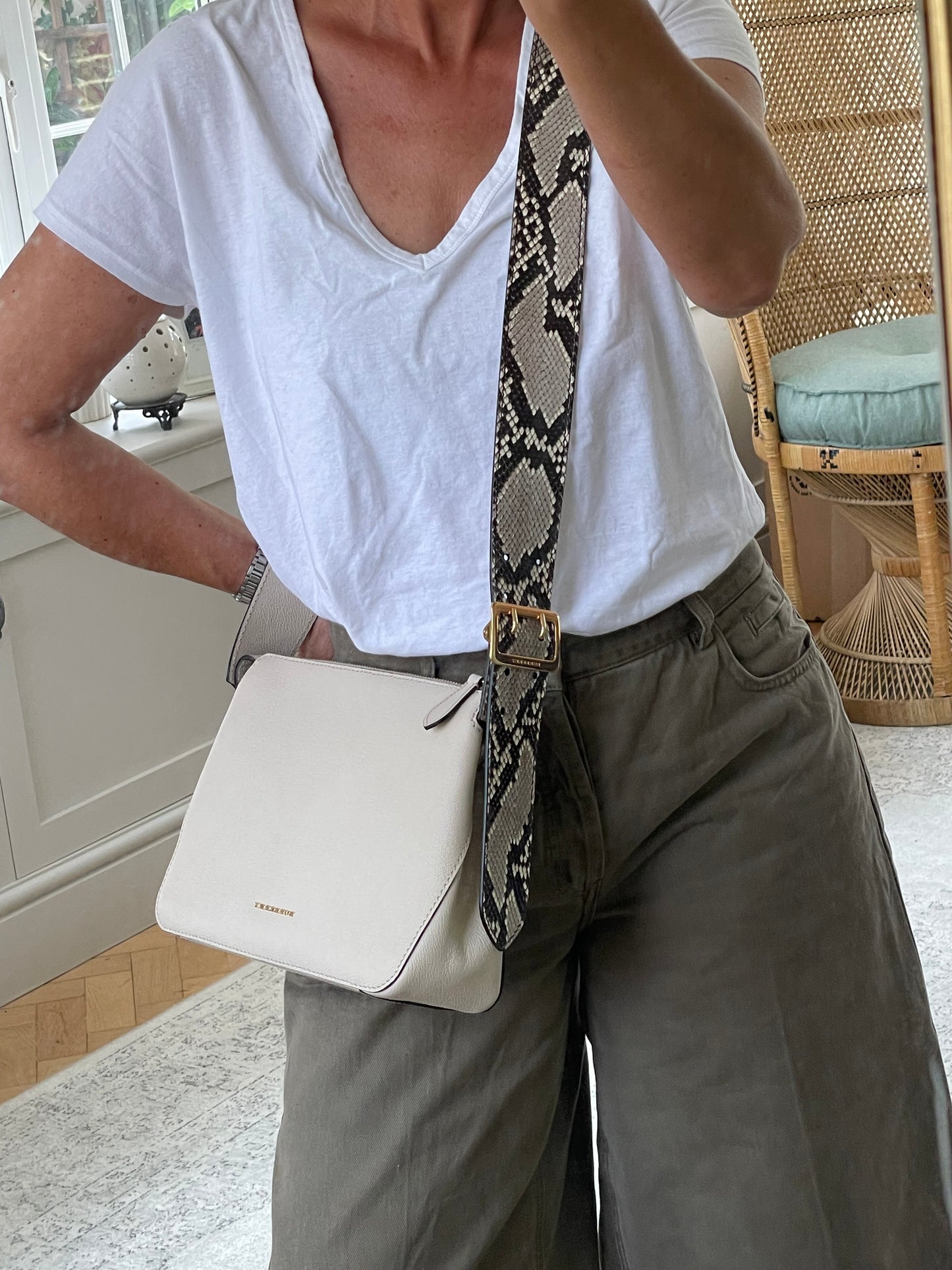 Preloved Burberry Helmsley Crossbody Bag, Small