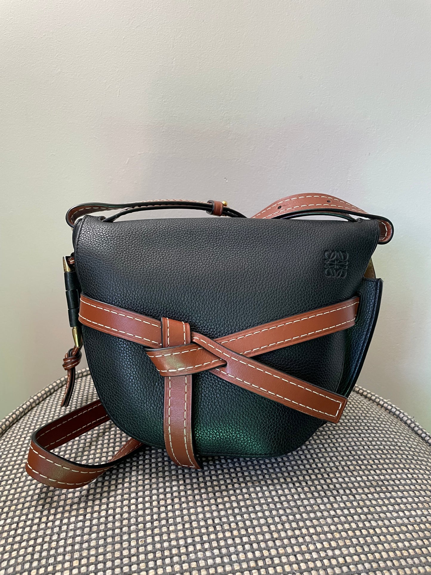Preloved Loewe Gate Crossbody Bag, Small