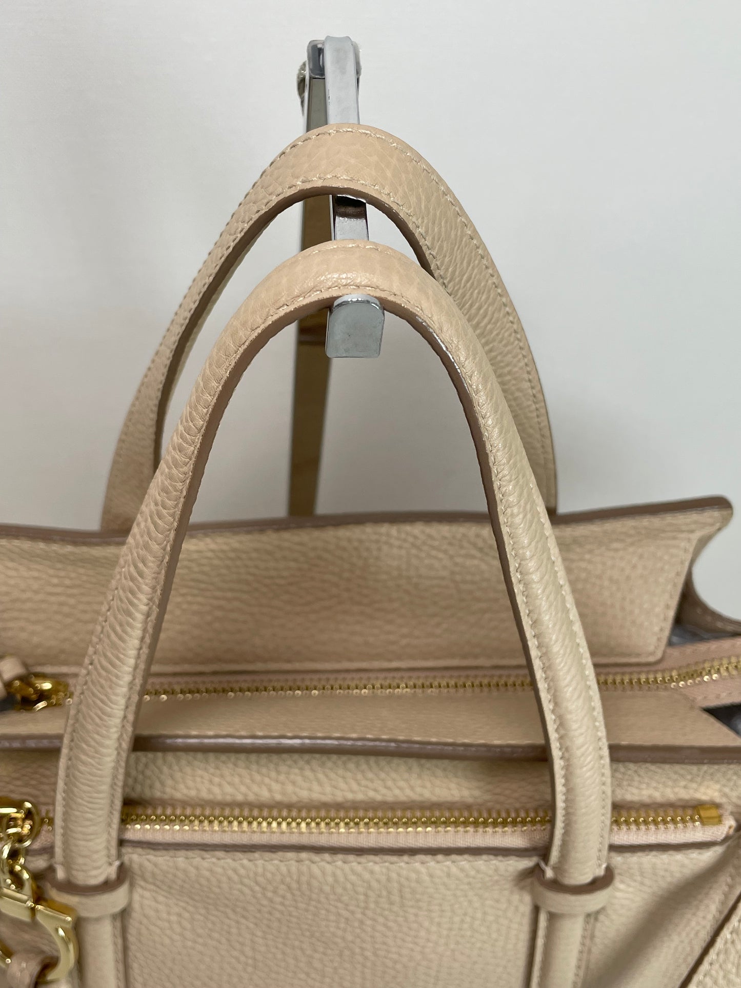 Preloved Salvatore Ferragamo Double Handle Amy Tote Bag, Small