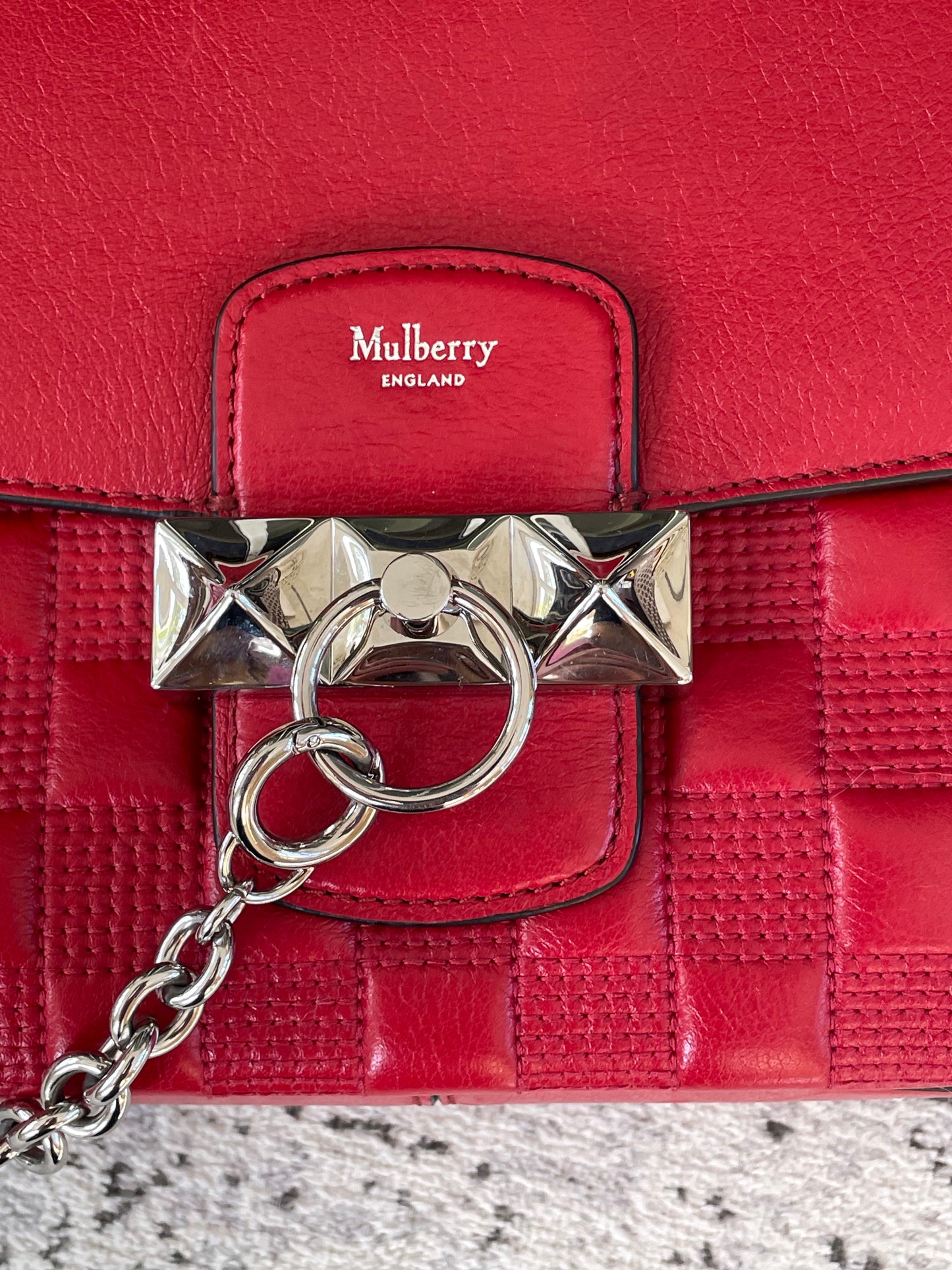 Preloved Mulberry Keeley Satchel Shoulder Bag