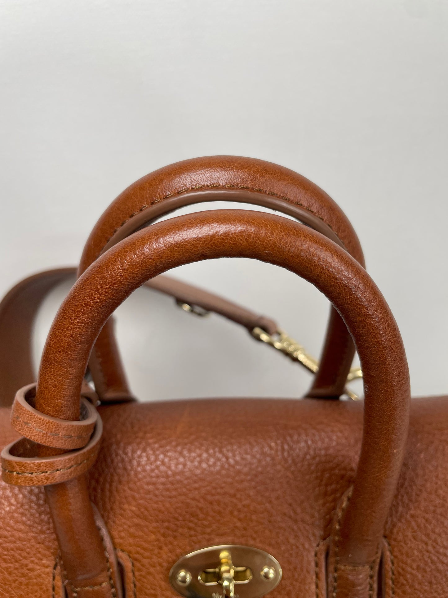 Preloved Mulberry Bayswater Satchel Bag, Mini