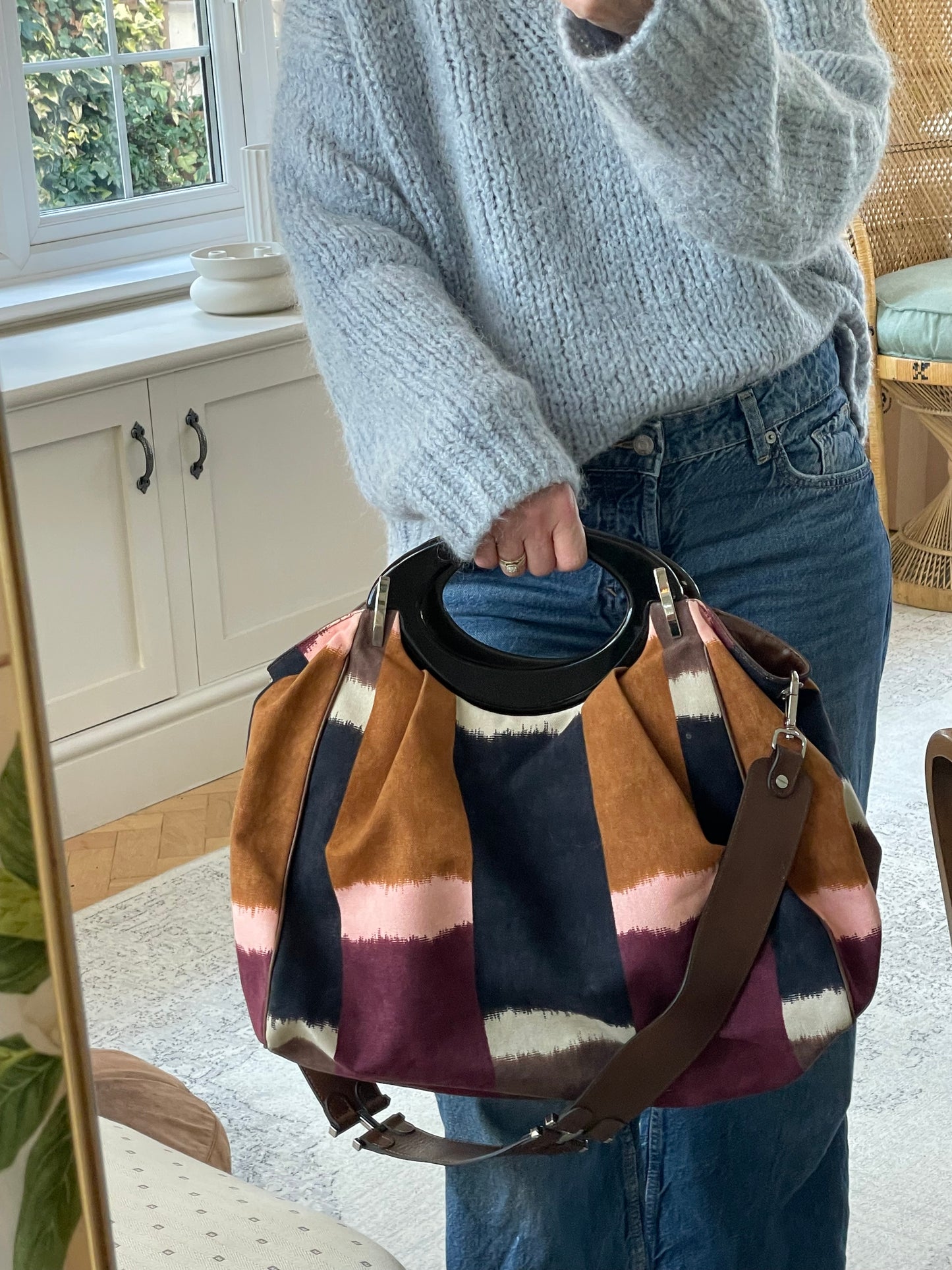 Preloved, Marni Balloon Tote Bag with Shoulder Strap