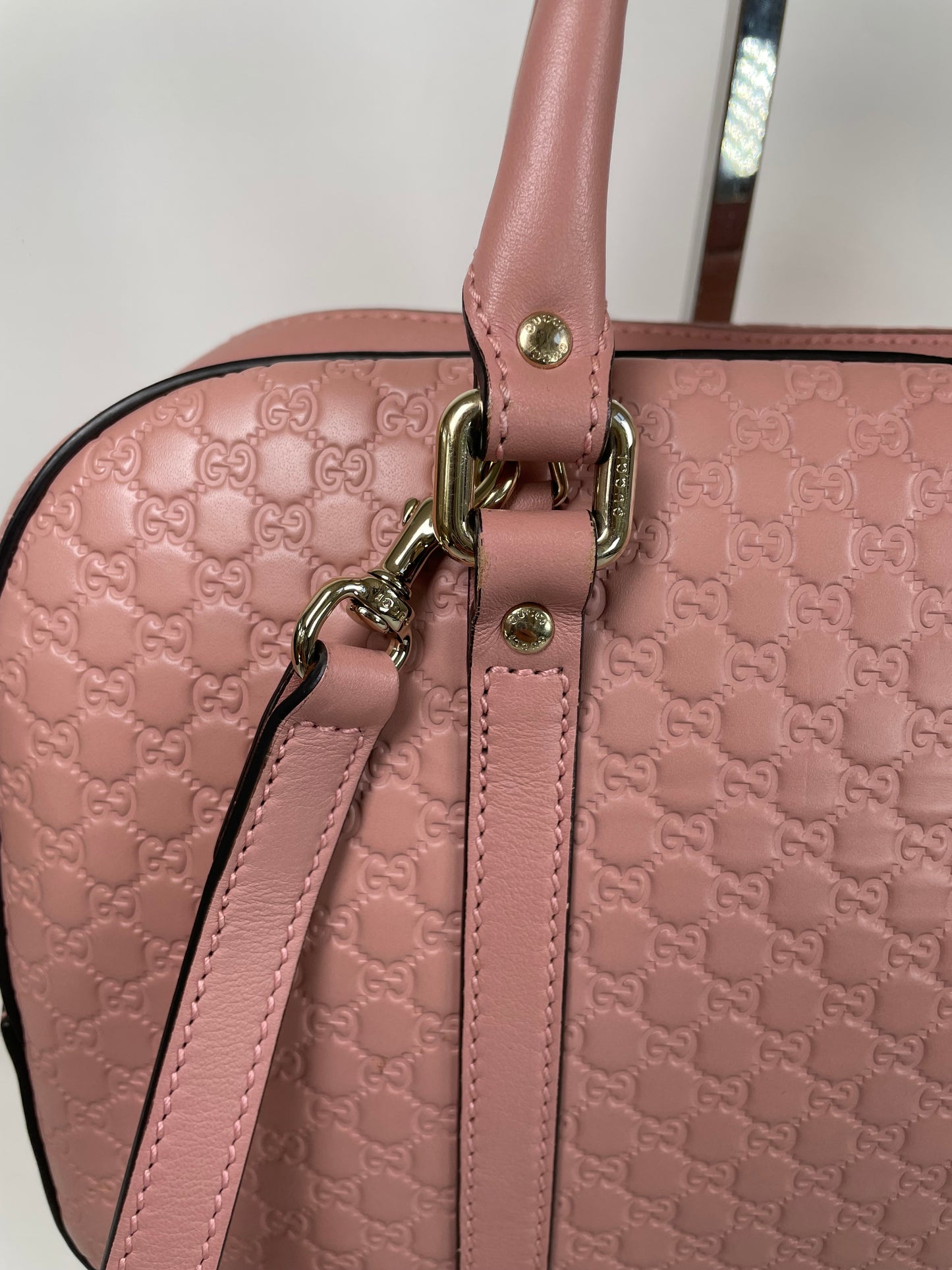 Preloved Gucci Microguccissima Crossbody Bag, Small