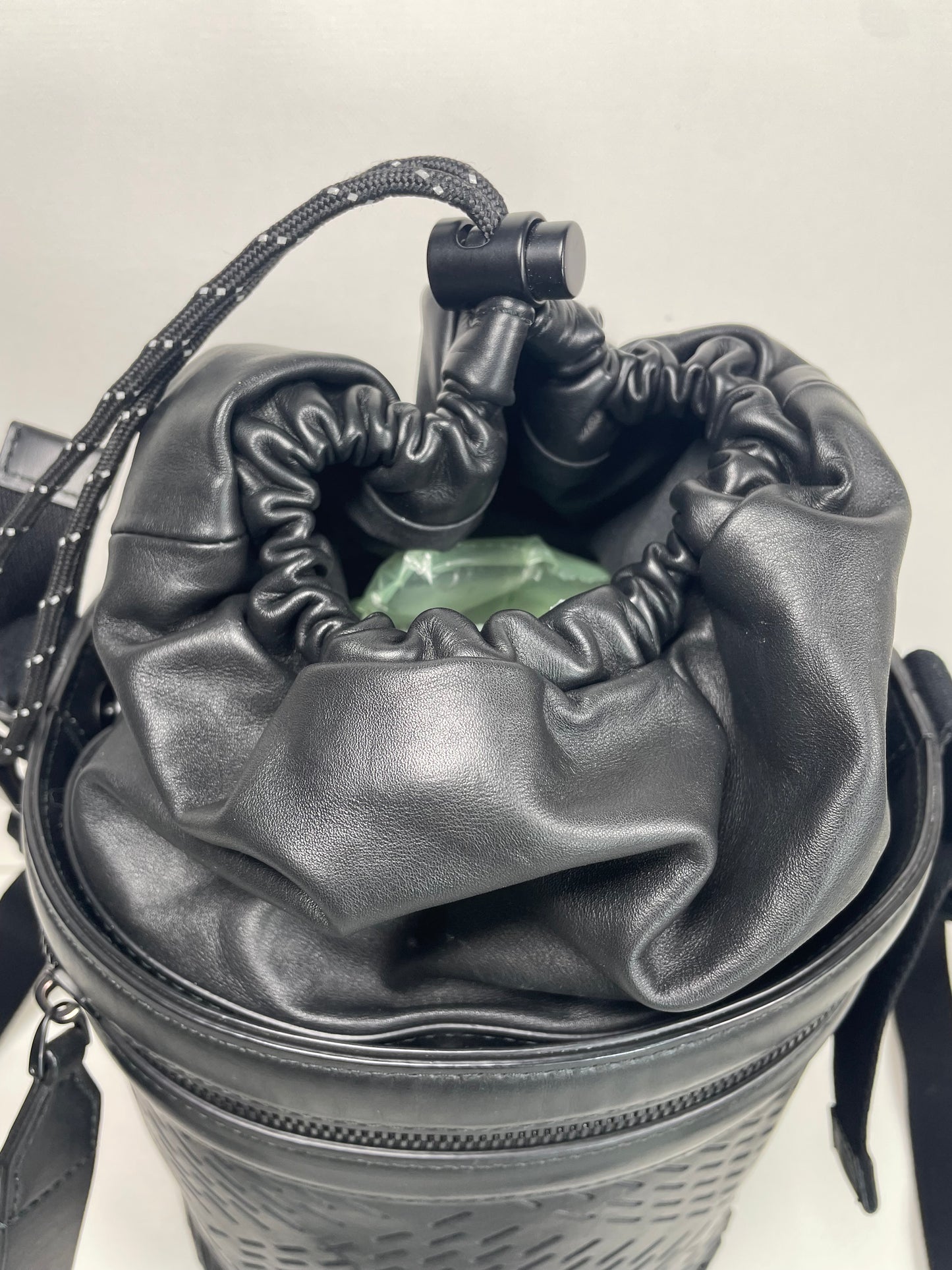 Preloved Bottega Veneta Perforated Bucket Bag