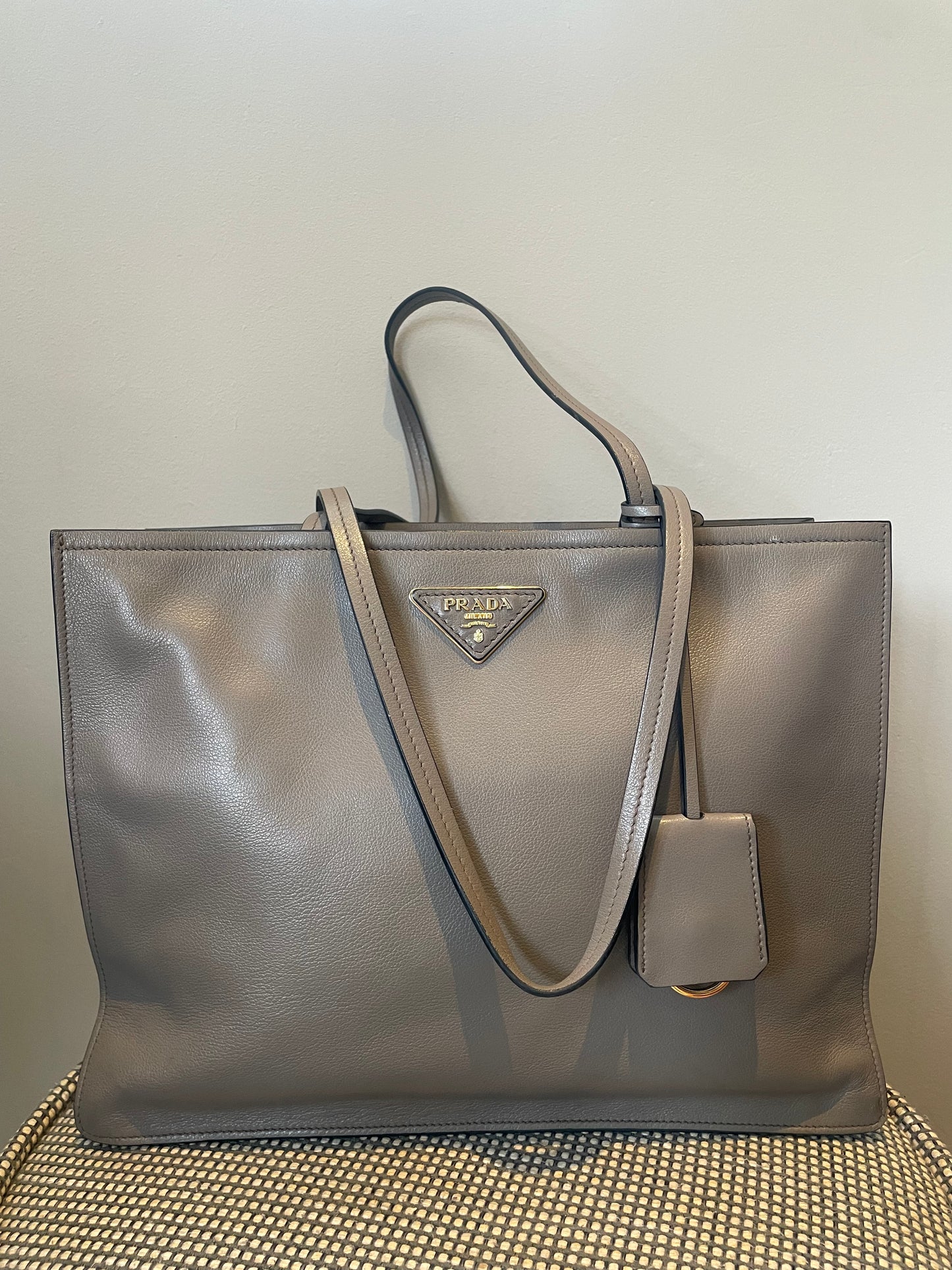 Preloved Prada Shoulder Tote Bag