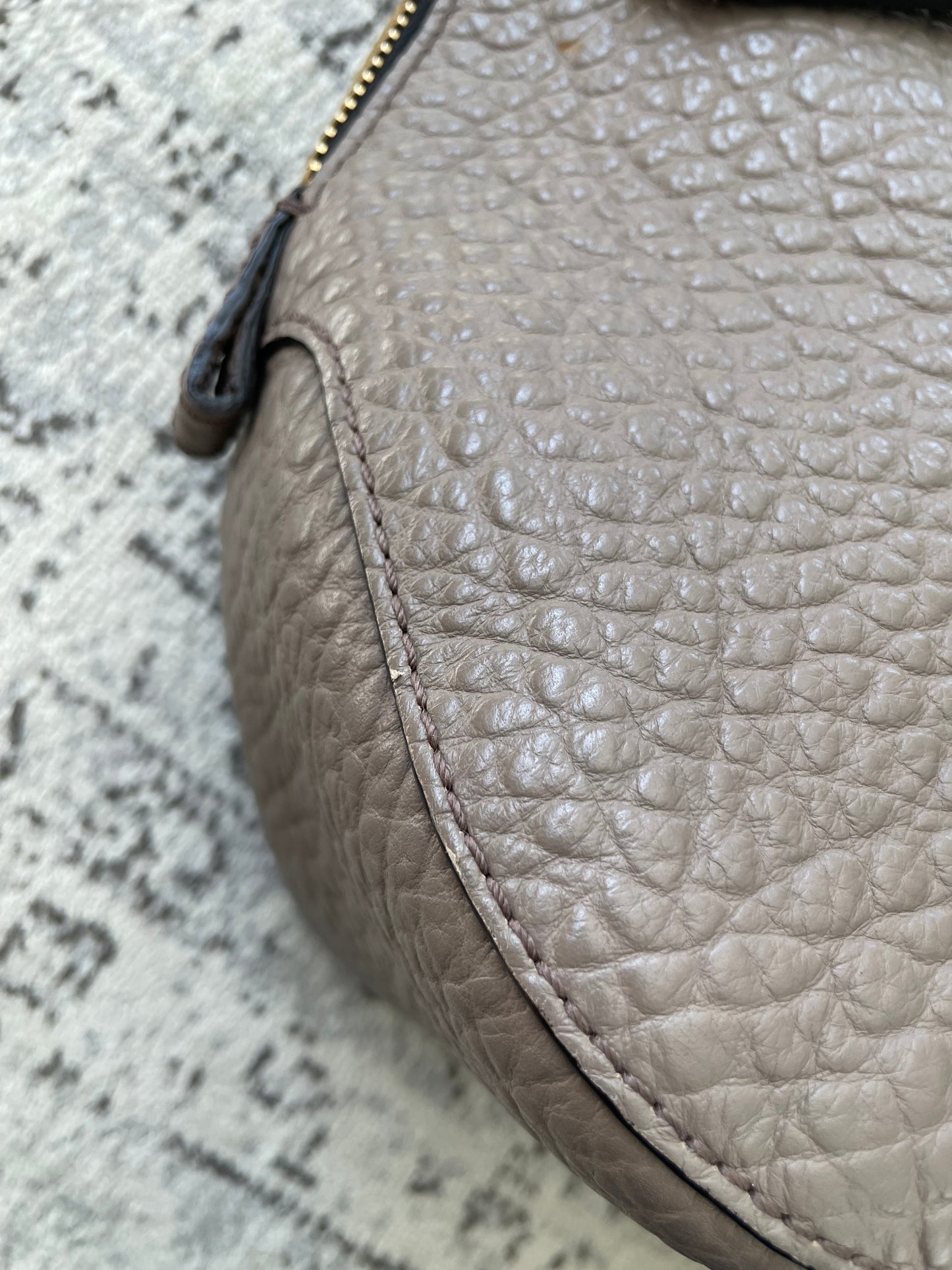 Preloved Burberry Orchard Tote Bag with Long Strap, Medium