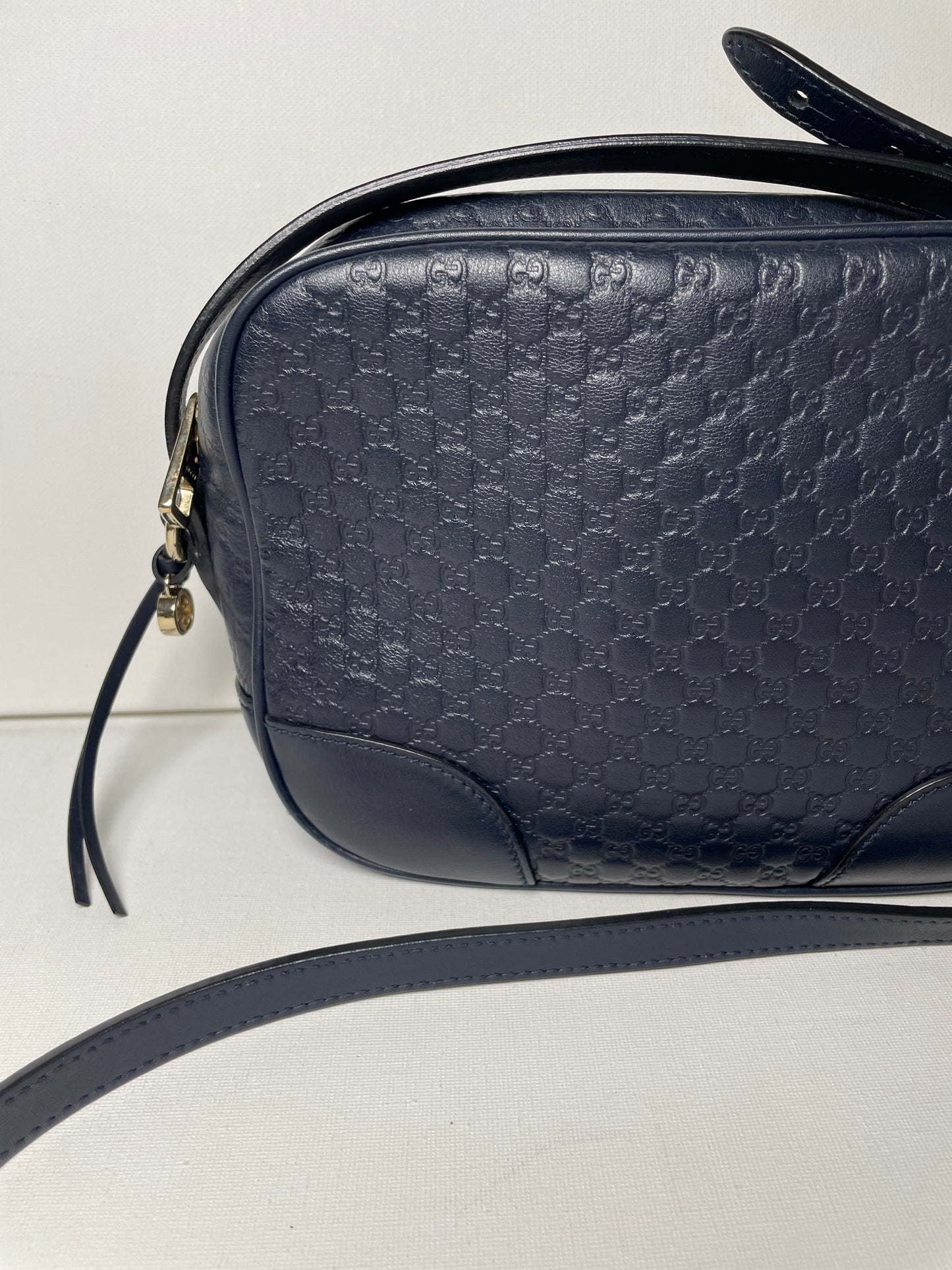 Preloved Gucci GG Guccissima Leather Bree Crossbody