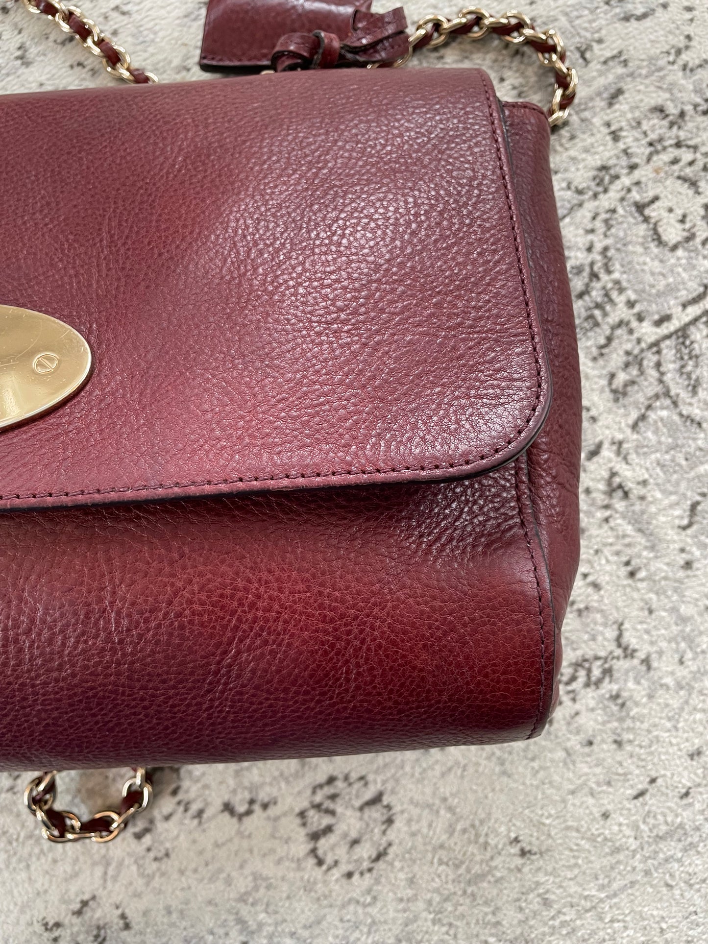 Preloved Mulberry Lily Shoulder Bag, Medium