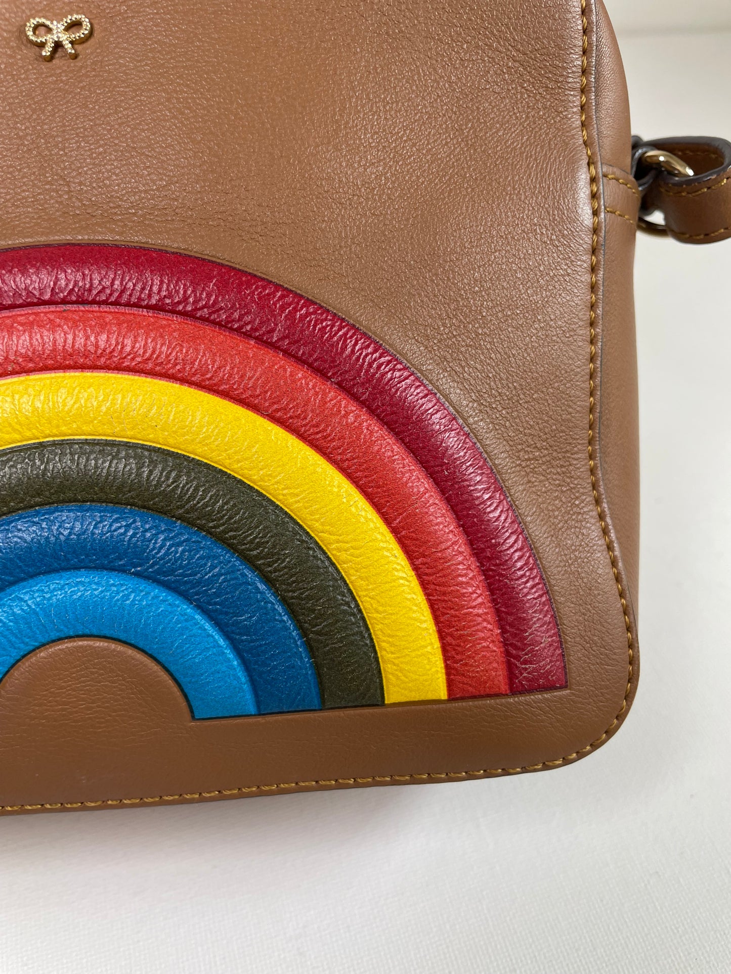 Preloved Anya Hindmarch Rainbow Crossbody Bag