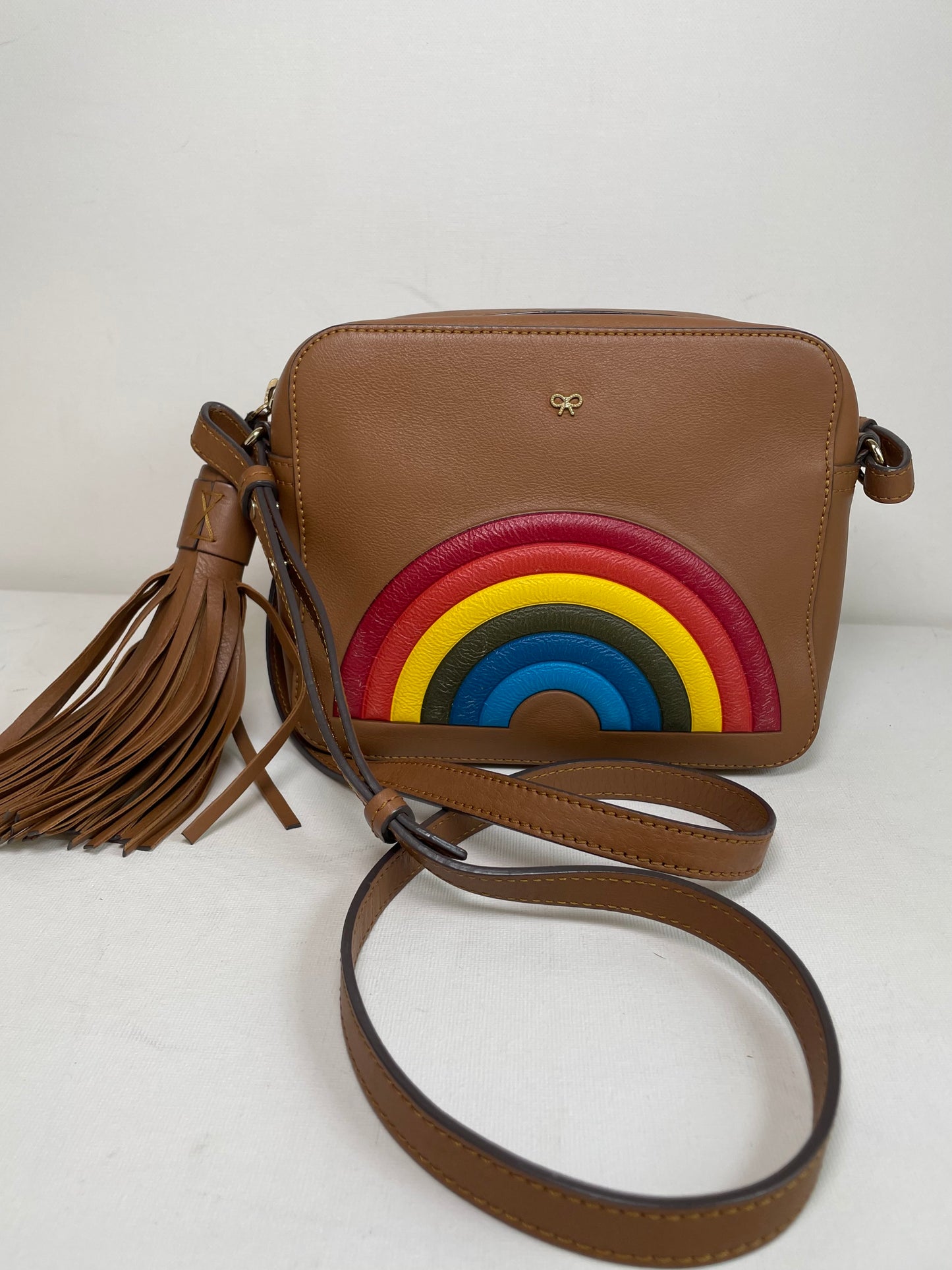 Preloved Anya Hindmarch Rainbow Crossbody Bag