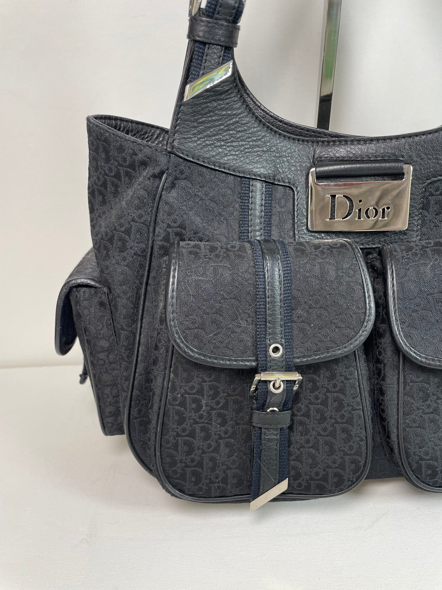 Preloved Vintage Dior Diorissimo Cargo Shoulder Bag