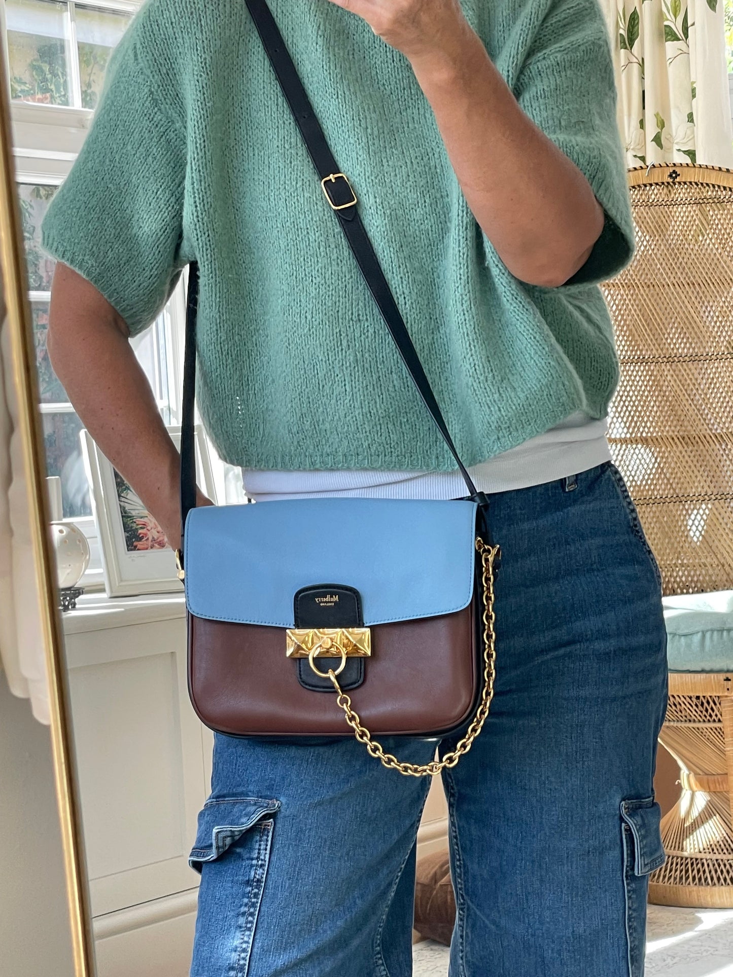 Preloved Mulberry Keeley Satchel bag