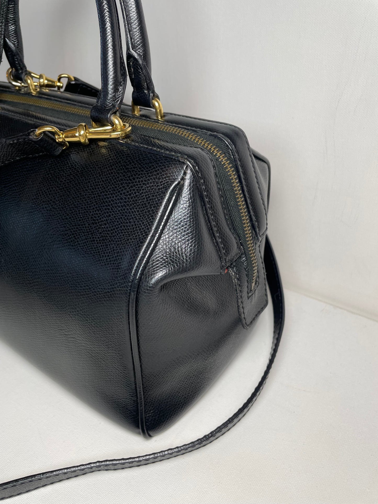 Preloved, Vintage Celine Boston Bag with Long Strap