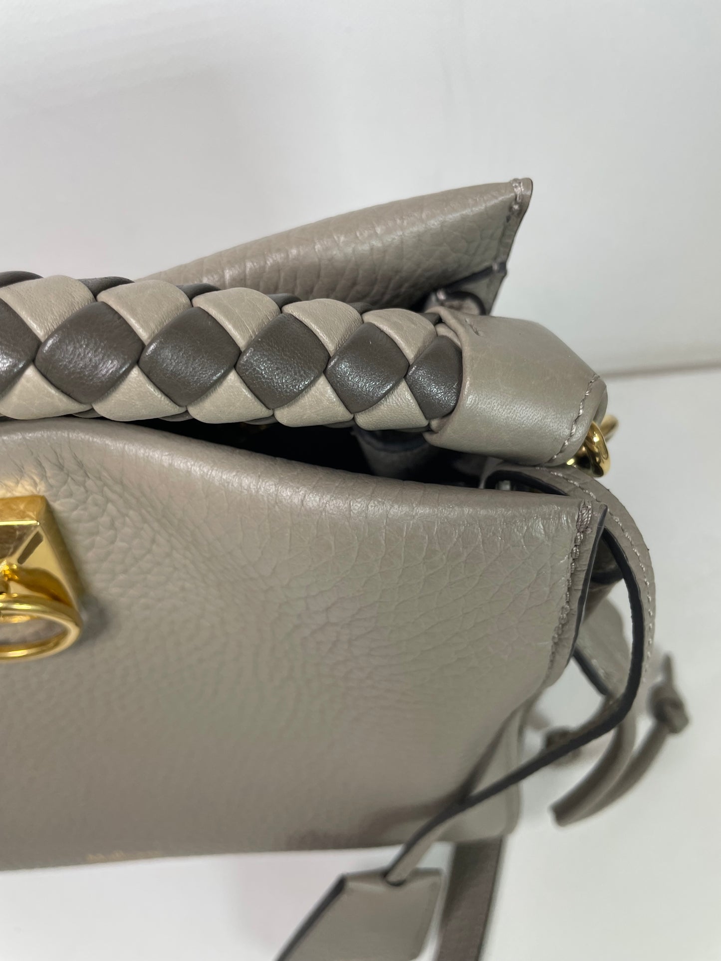 Preloved Mulberry Iris Shoulder Bag, Small