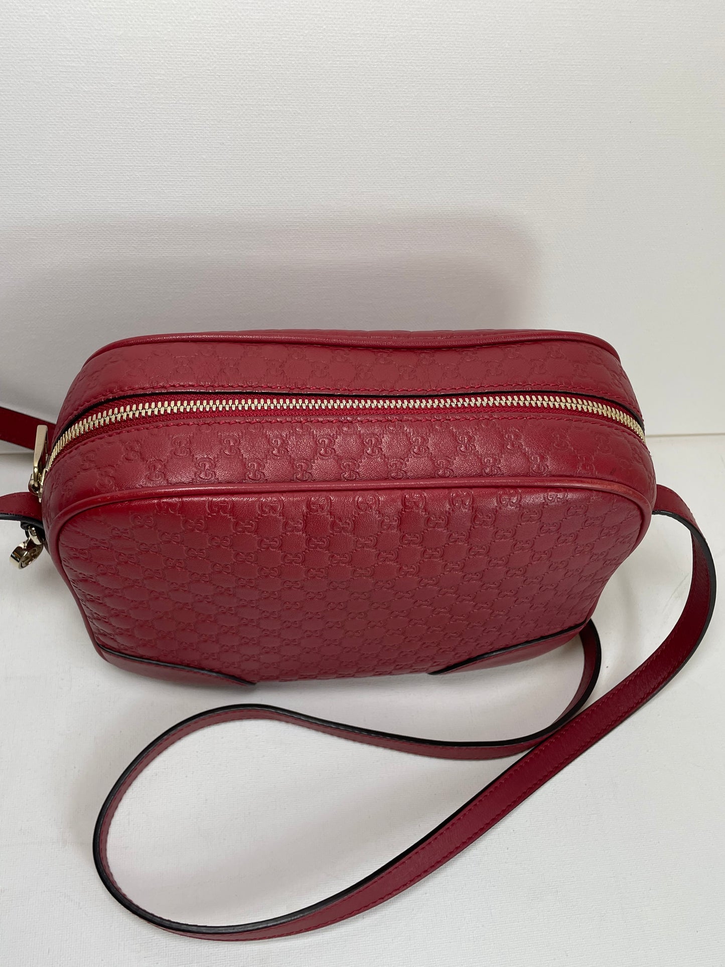 Preloved Gucci Microguccissima Bree Crossbody Bag