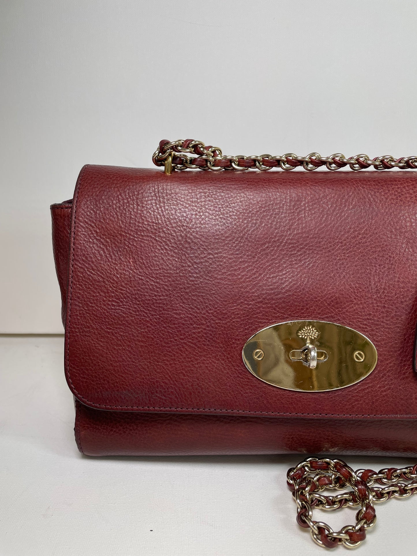 Preloved Mulberry Lily Shoulder Bag, Medium